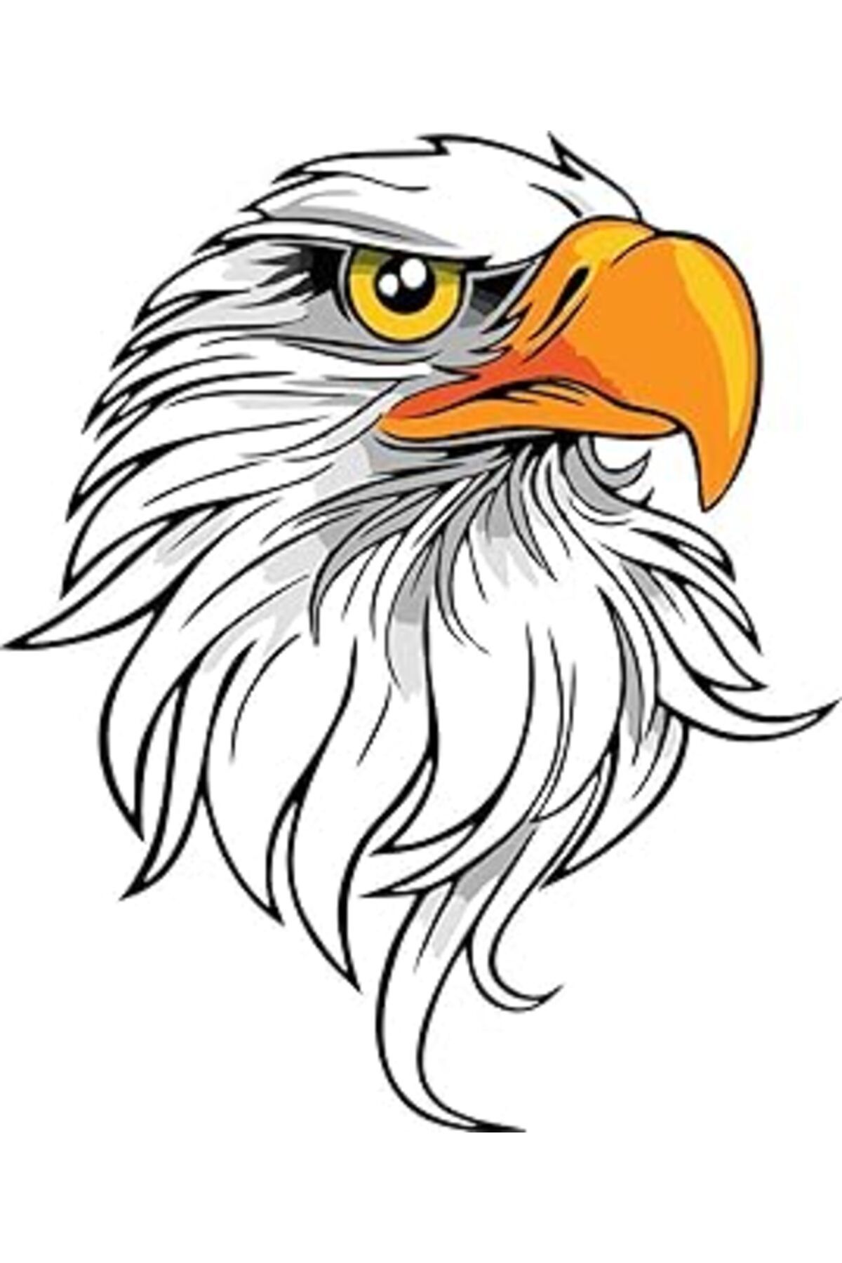 Mu Art Sticker Master Kartal Sticker Oto Motor 15 Cm Çıkartmalar Araba Kamyon Motosiklet Suv