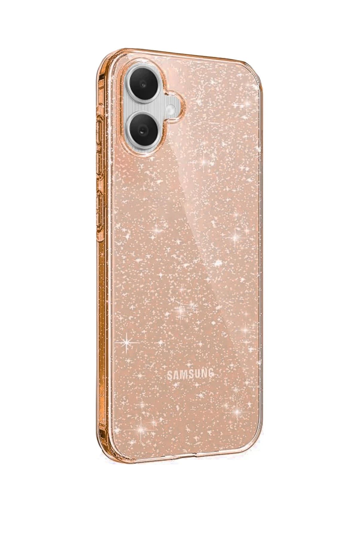 NewFace Samsung Galaxy A05 Kılıf Glow Kapak - Turuncu INSLM