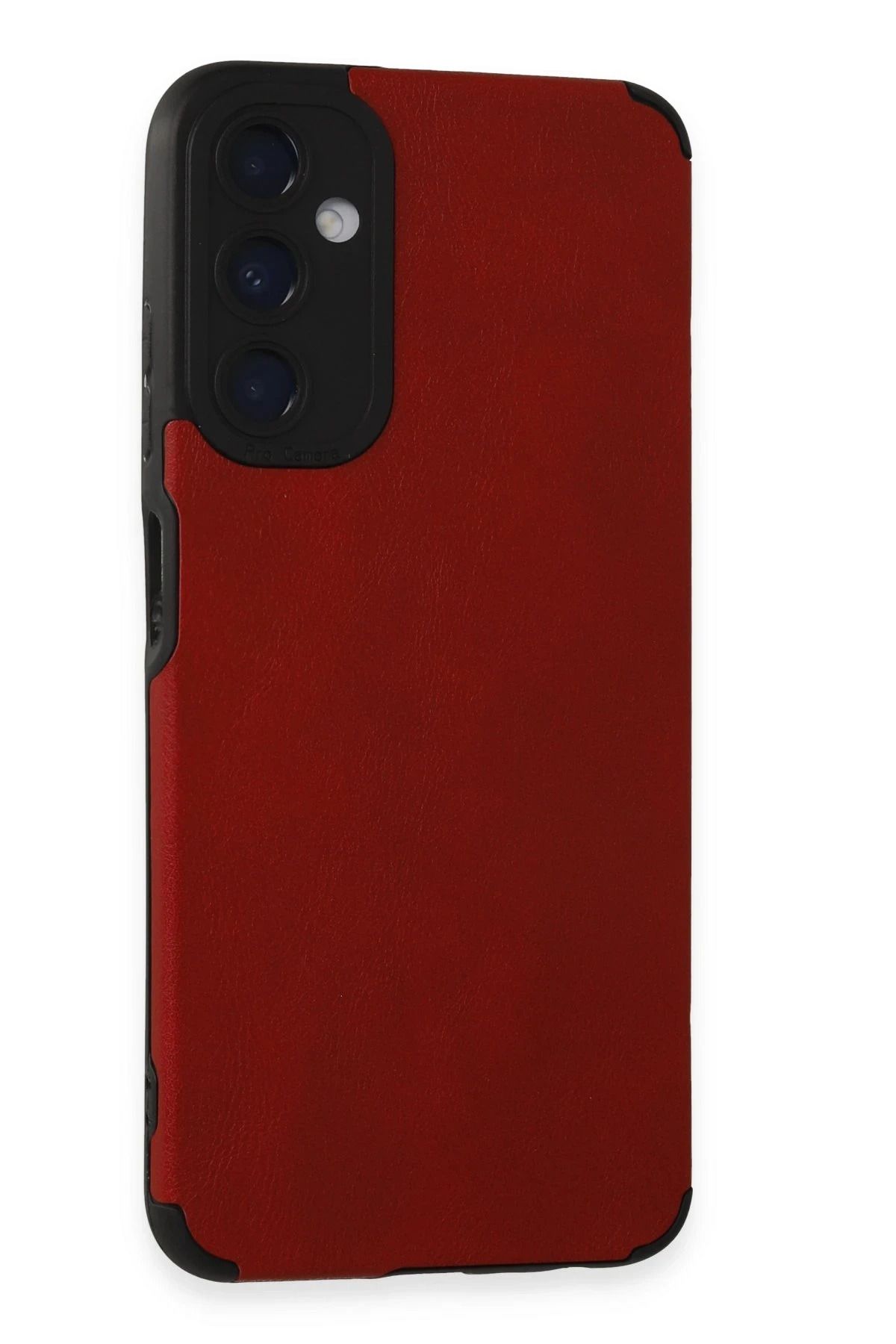 NewFace Samsung Galaxy A05S Kılıf Loop Deri Silikon - Kırmızı JOJUA