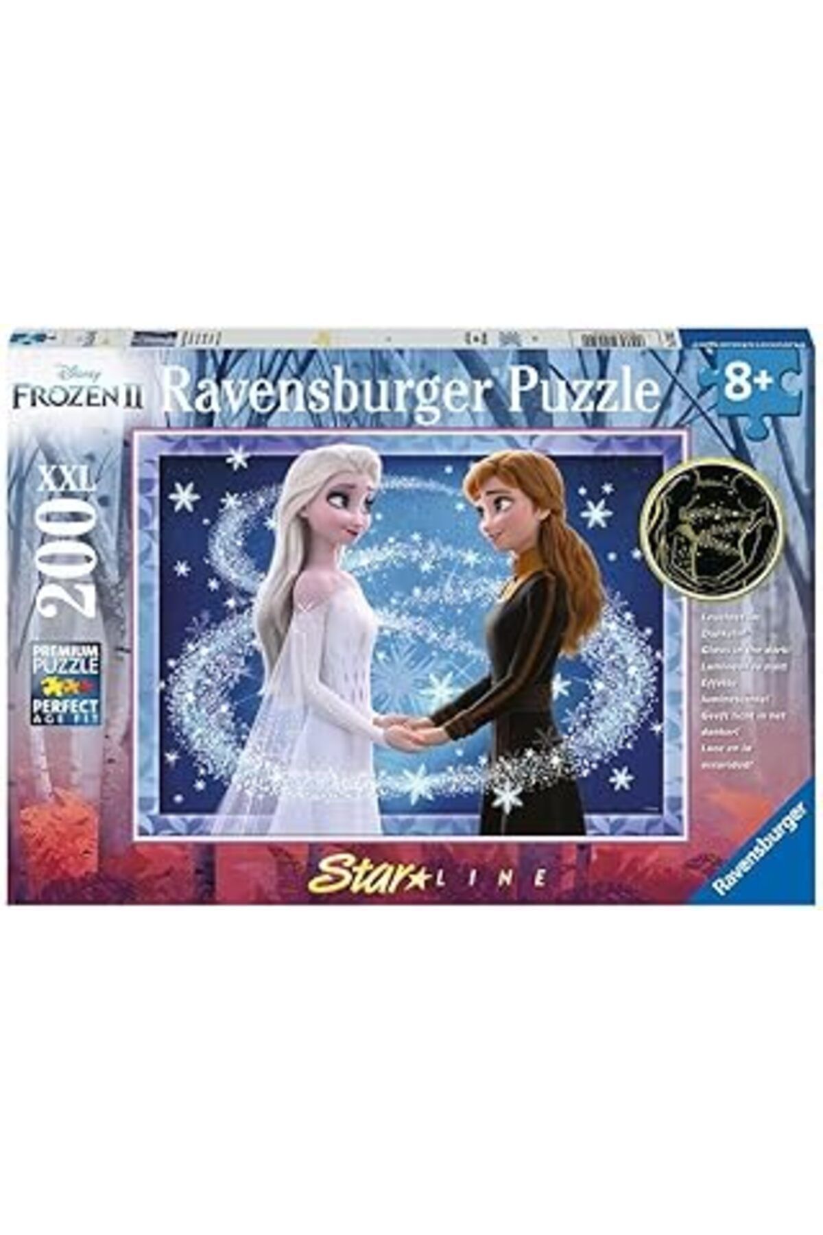 robotrend Ravensburger 129522 200P Puzzle Wd Frozen 2, Çok Renkli