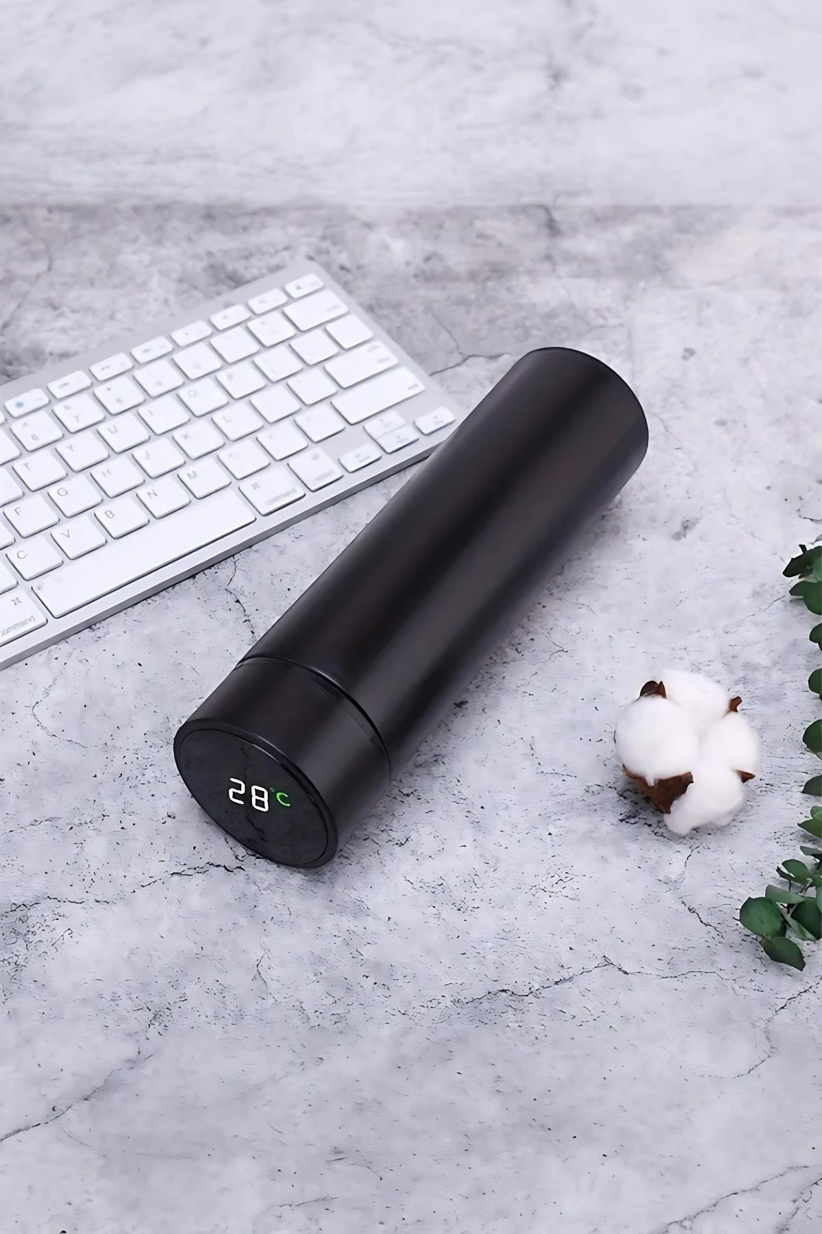 satior Yeni Nesil Led Dijital Sıcaklık Göstergeli Kaliteli Paslanmaz Çelik Extra Yalıtımlı 500ml Termos