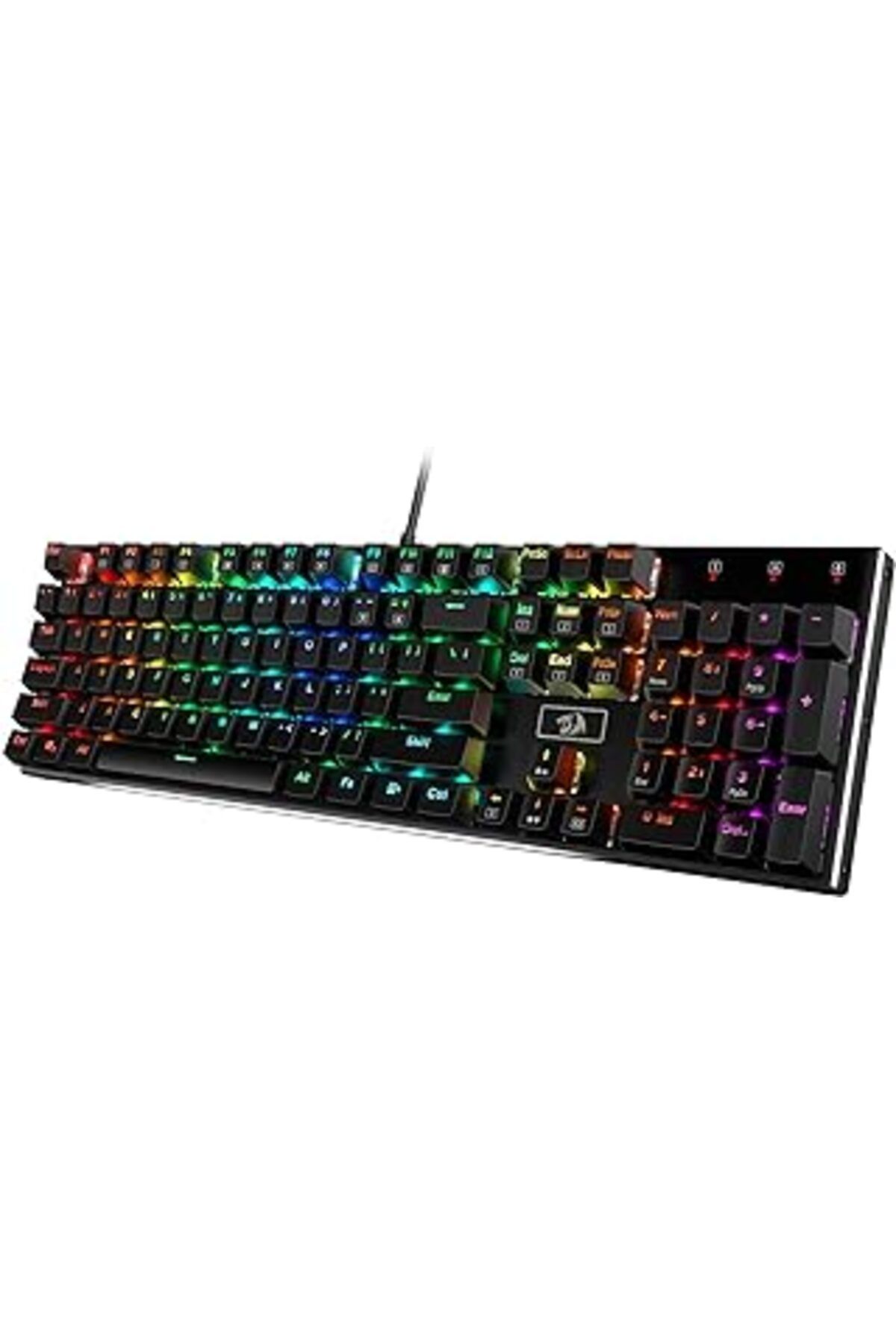 Mu Art Redragon K556 Mekanik Oyun Klavyesi, Abd Düzeni, Kahverengi Şalter, Taktiksel Ve Tıklamalı Klavye,