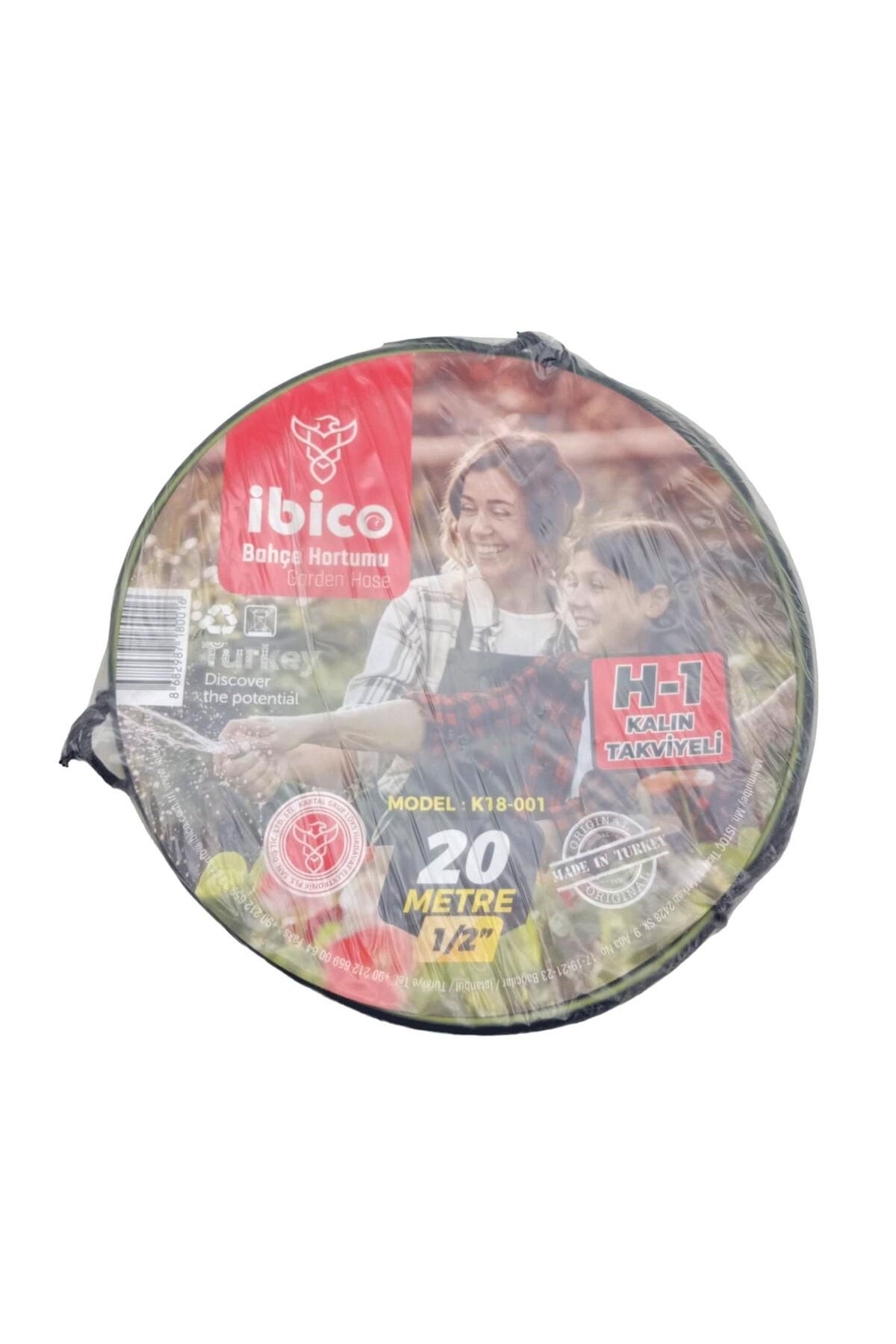 ALHAY KALIN 1/2 20MT.TAKVİYELİ BAHÇE HORTUMU (4401)