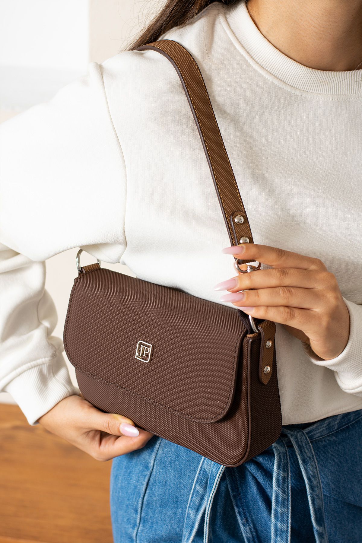 Babydoll Bag Kadın Baget Omuz Askılı Şık Çanta