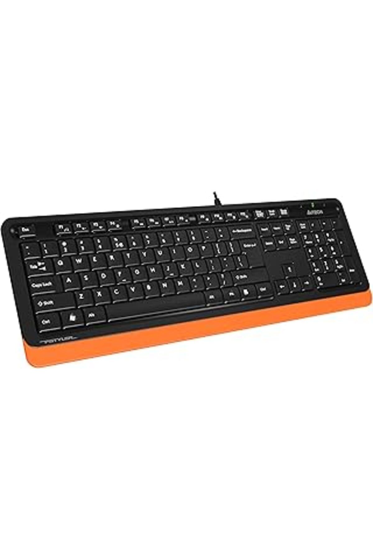 Mu Art A4Tech Fk10 Q Usb Türkçe Fn-Multimedya Siyah/Turuncu Klavye