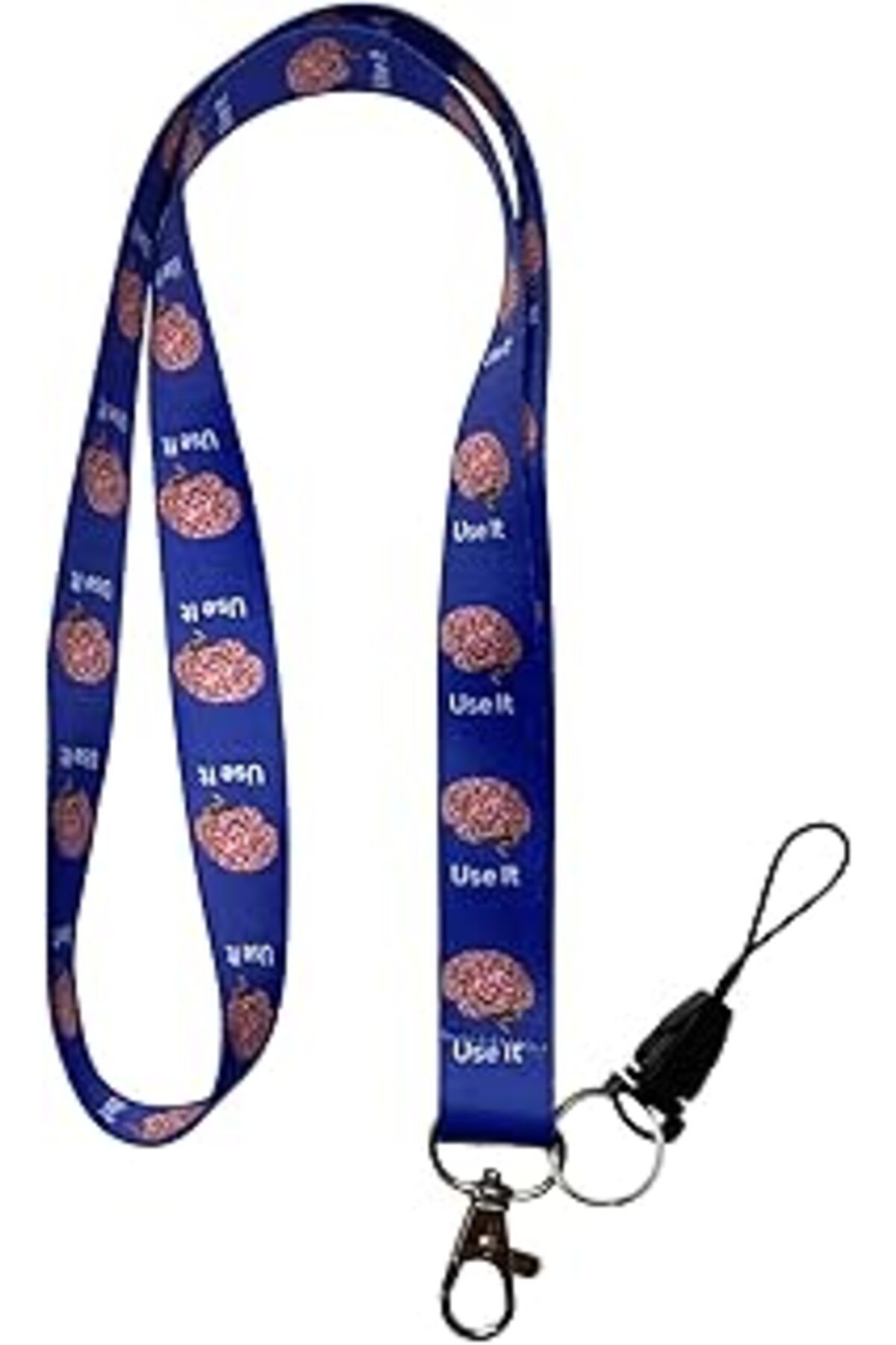 Mu Art Ahşap Stormistoretr Use It Brain Boyun Ipi Ve Telefon Askısı Lanyard