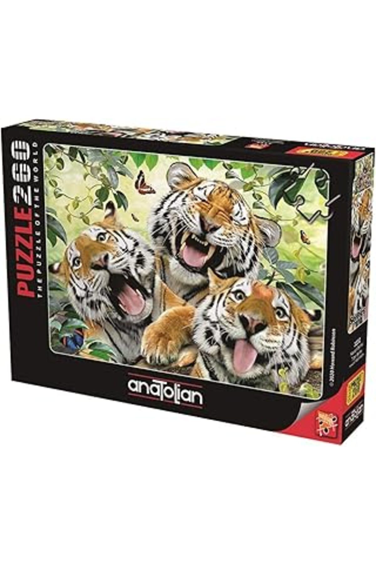 karadağsb Anatolian Puzzle - Kaplan Selfisi / 260 Parça, #3332