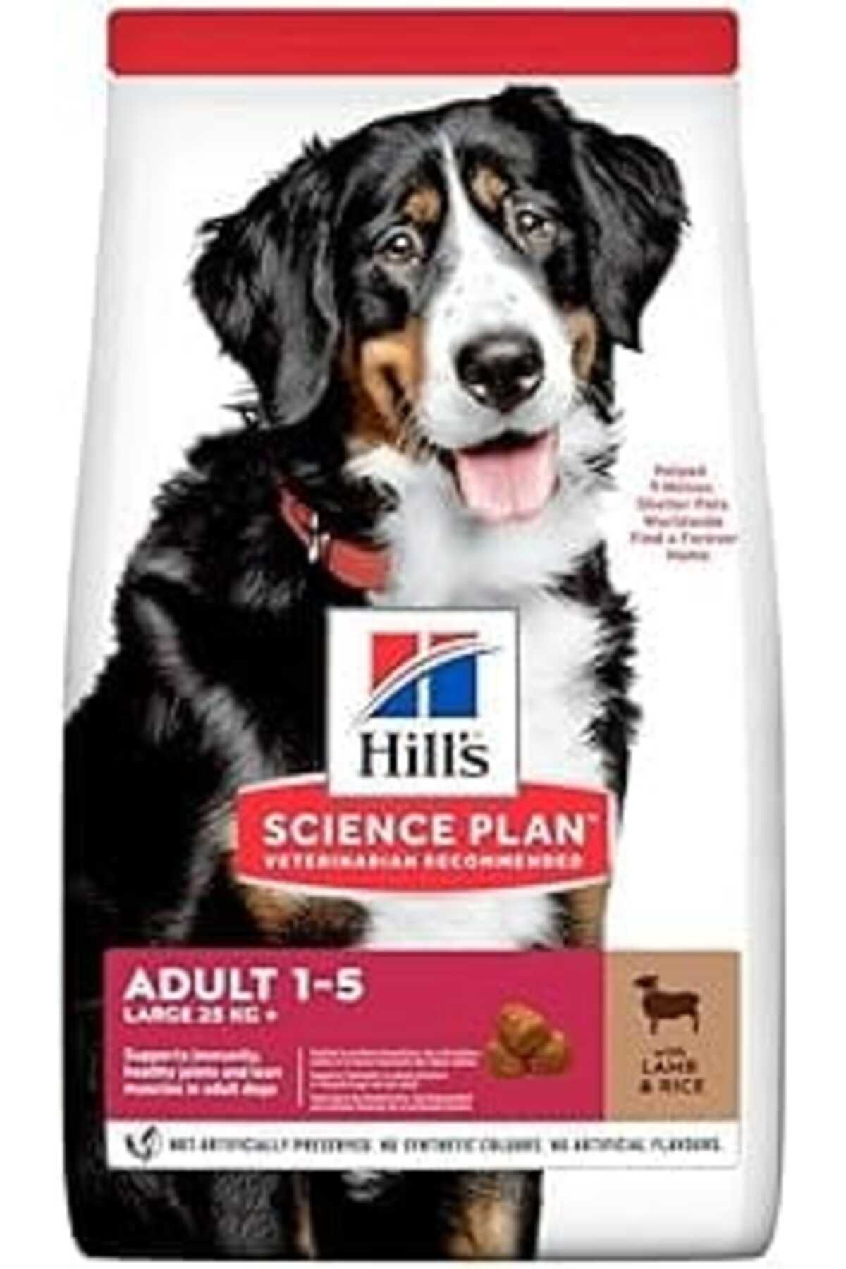 karadağsb Hill'S Science Plan Yetişkin Büyük Irk Kuzulu & Pirinçli Köpek Maması 12 + 2 Kg