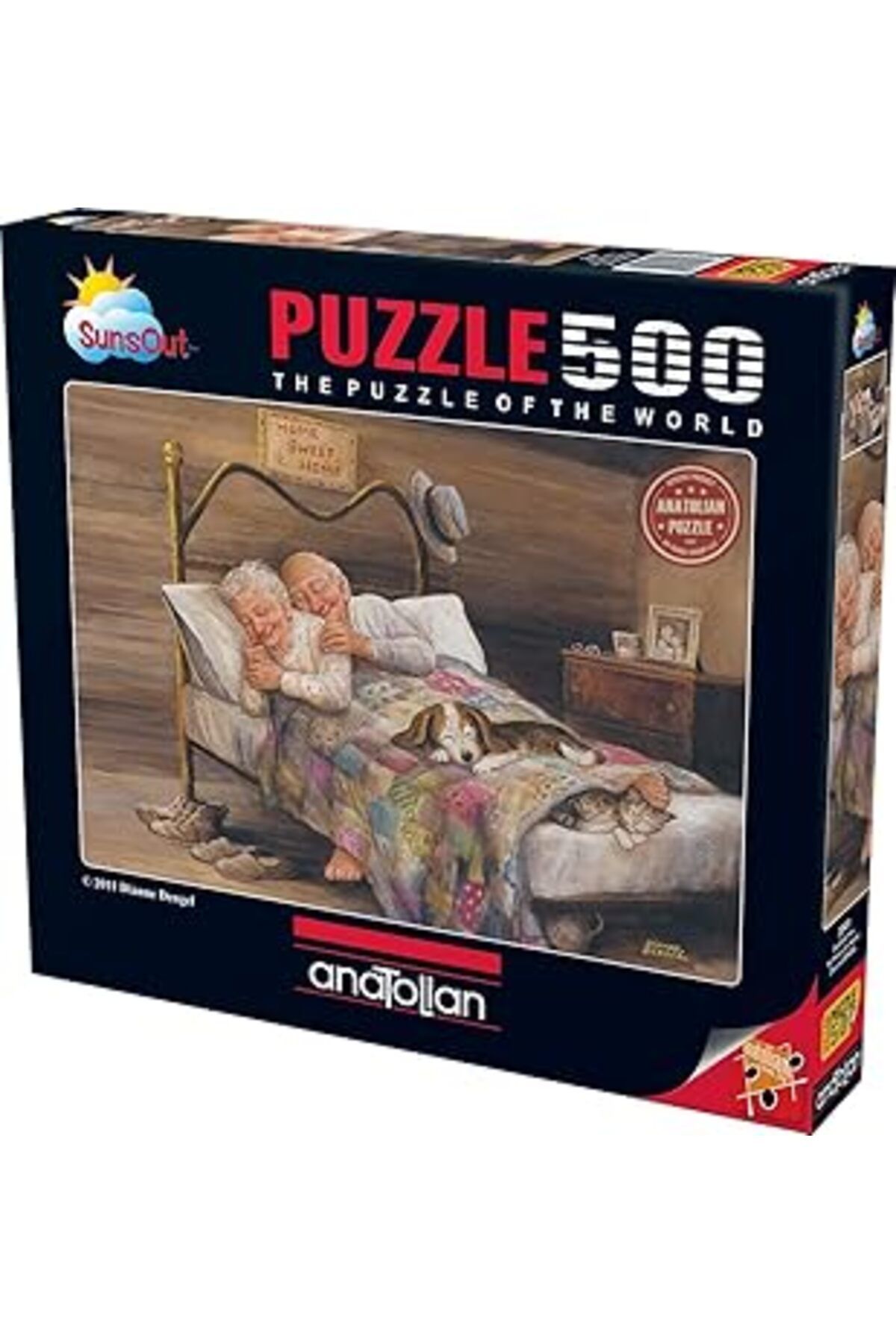 karadağsb Anatolian Puzzle - Ev Gibisi Yok / 500 Parça, #3541