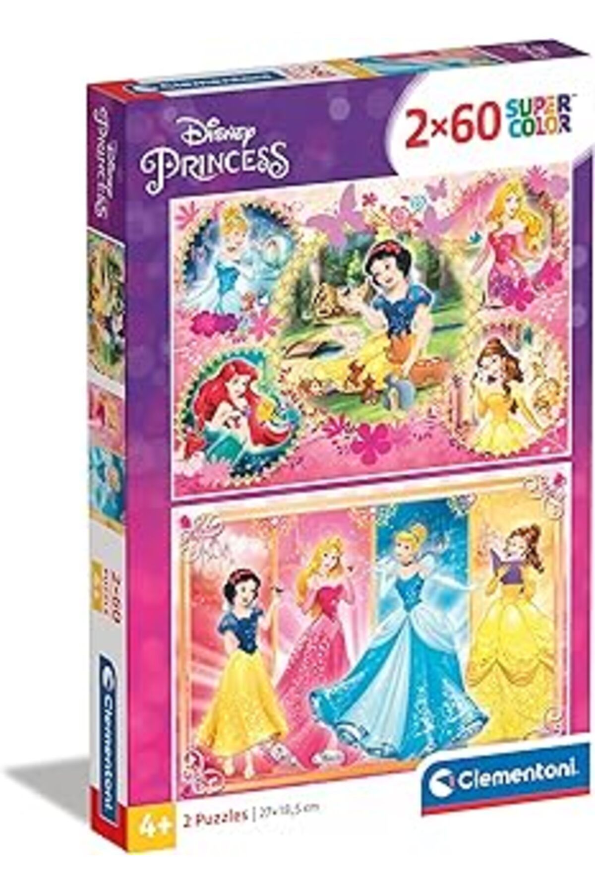 NZM TİCARET - 2X60 Parça Puzzle - Princess