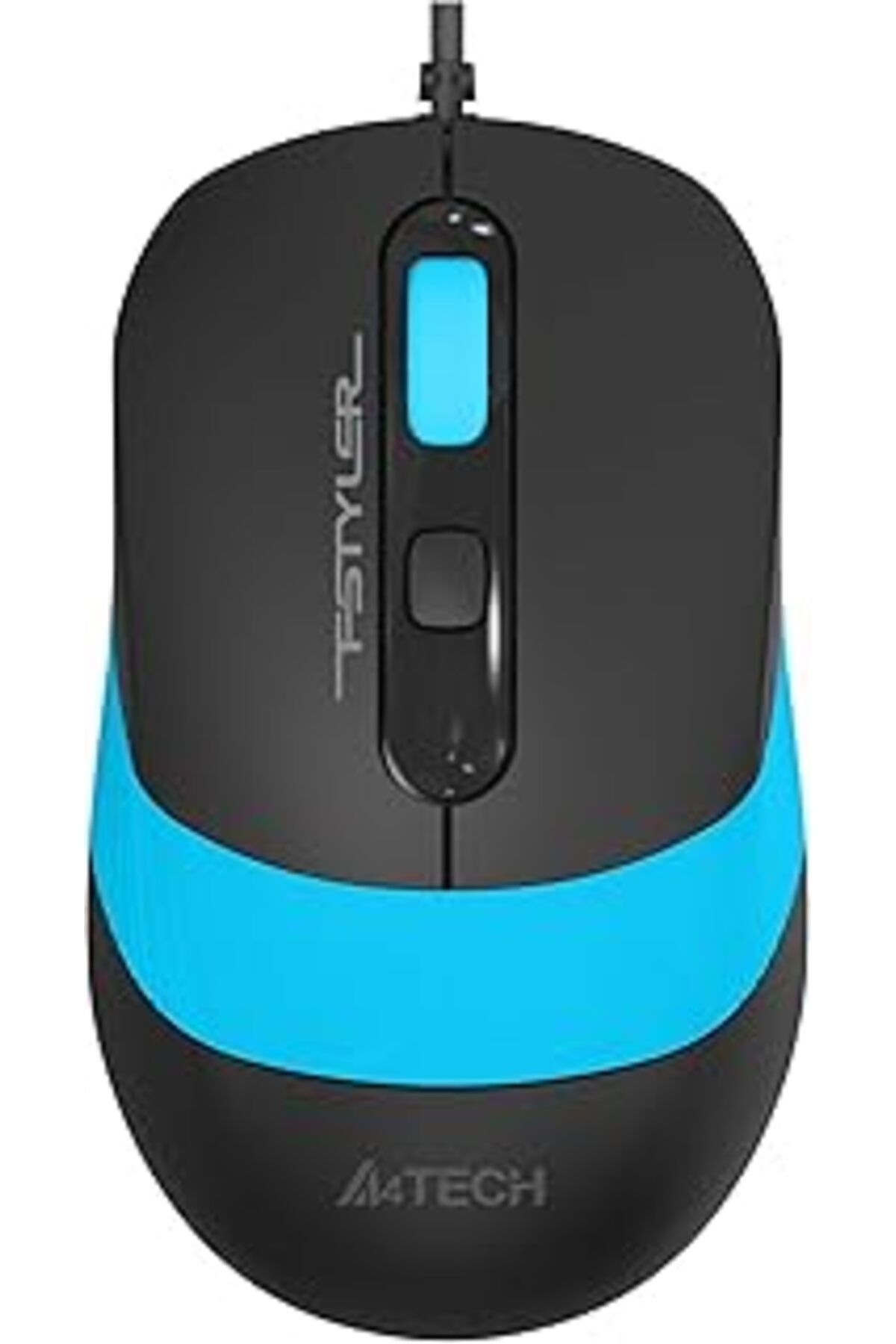 Mu Art A4Tech A4 Tech Fm10 Optik 1600 Dpi,4 Buton, Çözünürlük Ayarlamalı Siyah/Mavi Mouse