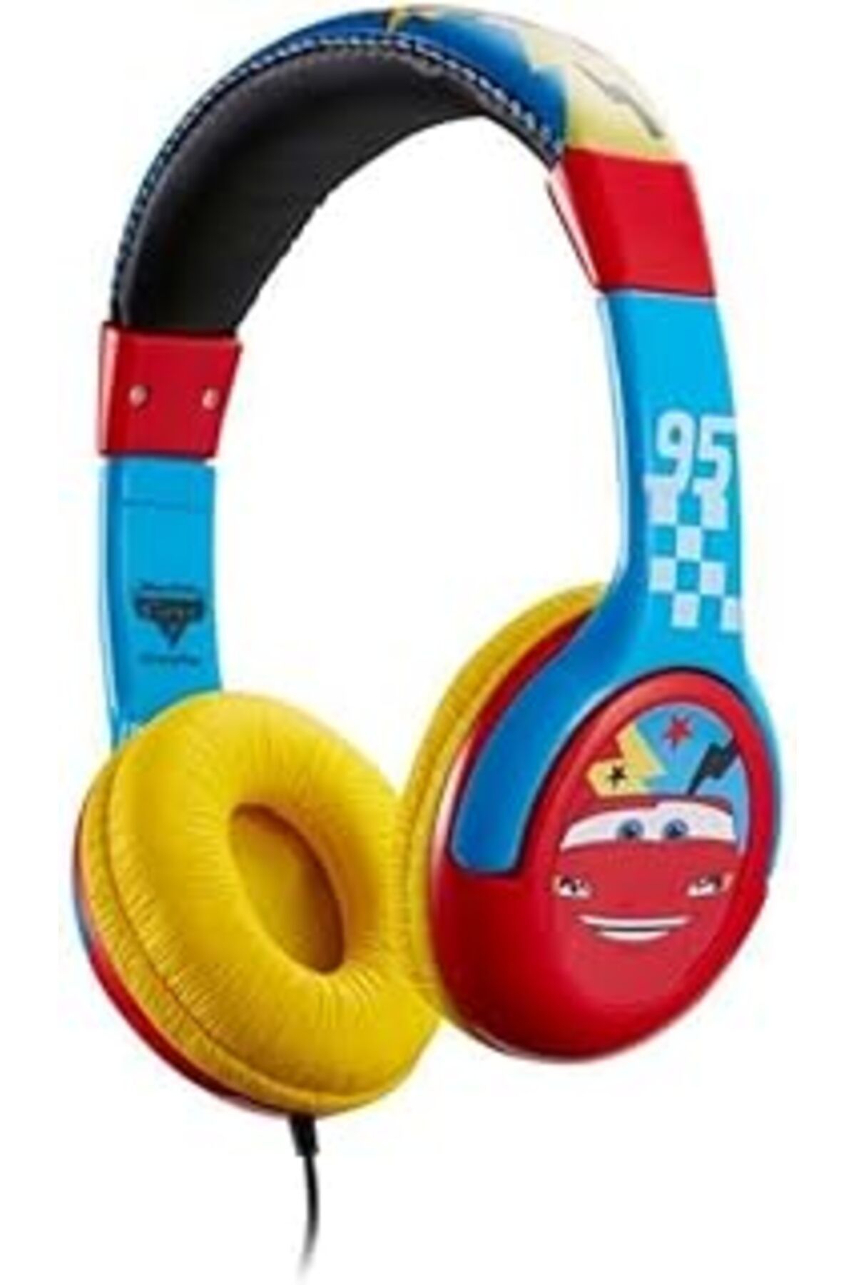 karadağsb Volkano Kablolu Kulaklık Disney Pixar Cars Arabalar Çocuk Kulaklığı Lisanslı Dy-10901-Cr2
