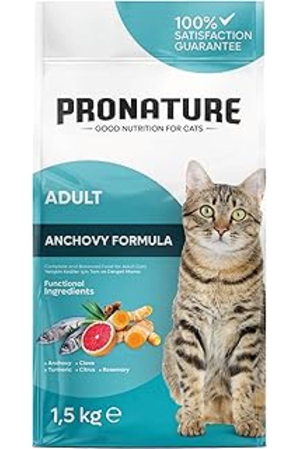 Mu Art Pronature Yetişkin Maması Hamsili 1.5 Kg