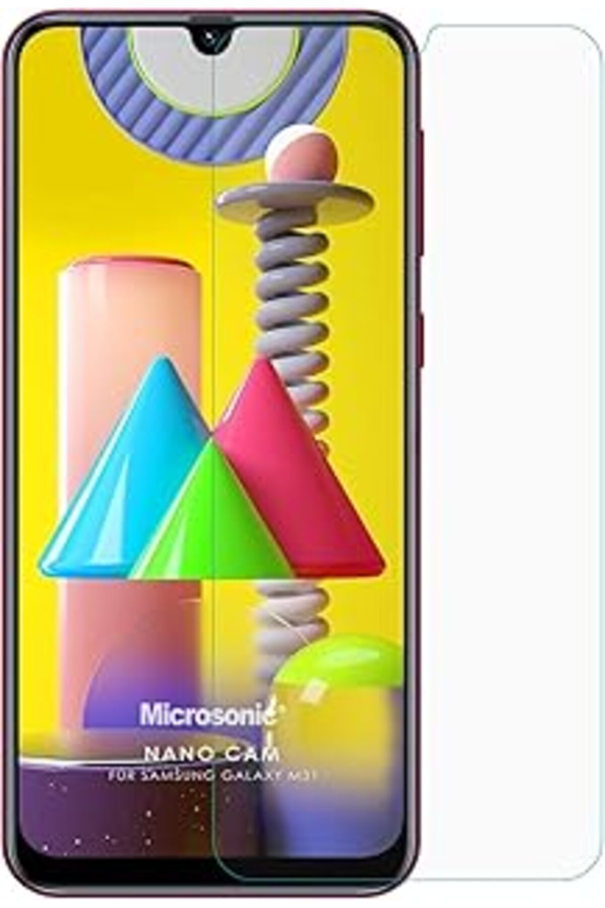 Pazarcan Microsonic Samsung Galaxy M31 Nano Cam Ekran Koruyucu