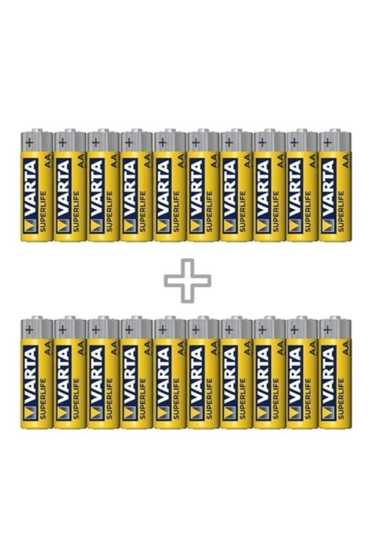 Techno Stock Superlıfe Çinko Aa Kalem Pil 48'li Paket