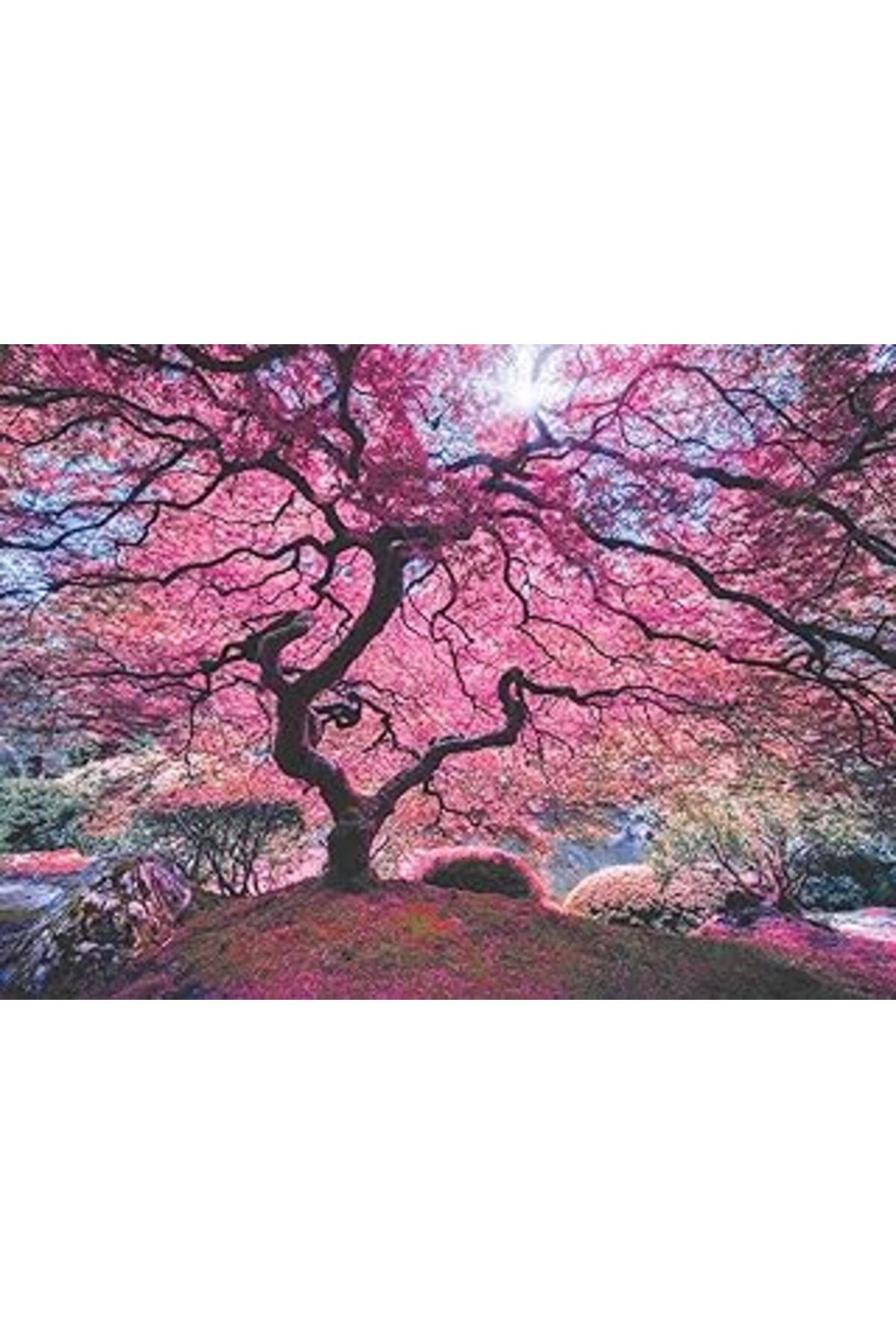 karadağsb Anatolian Puzzle - Pink Tree / 1000 Parça, #1037