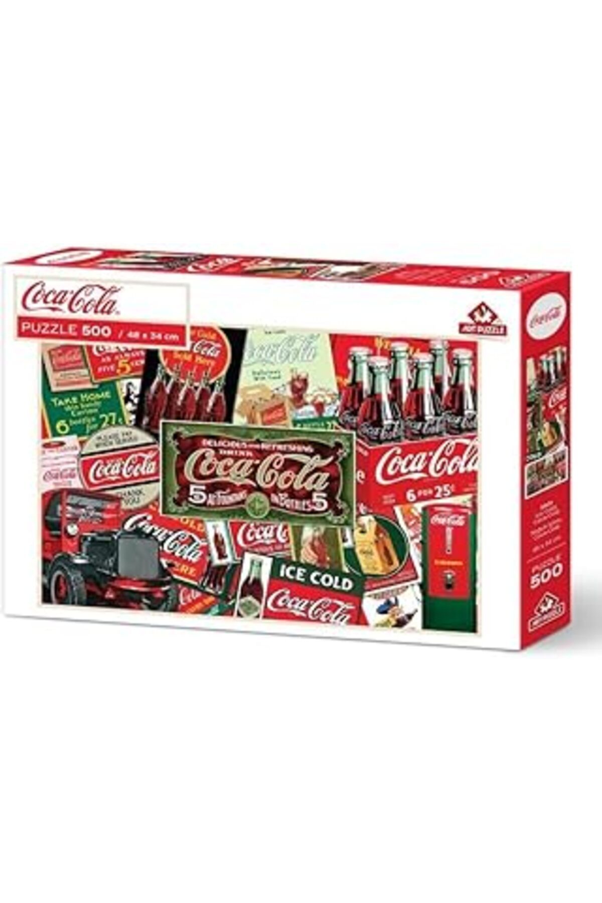 karadağsb Art Puzzle Soğuk İçiniz, Cola-Cola-500 Parça Puzzle
