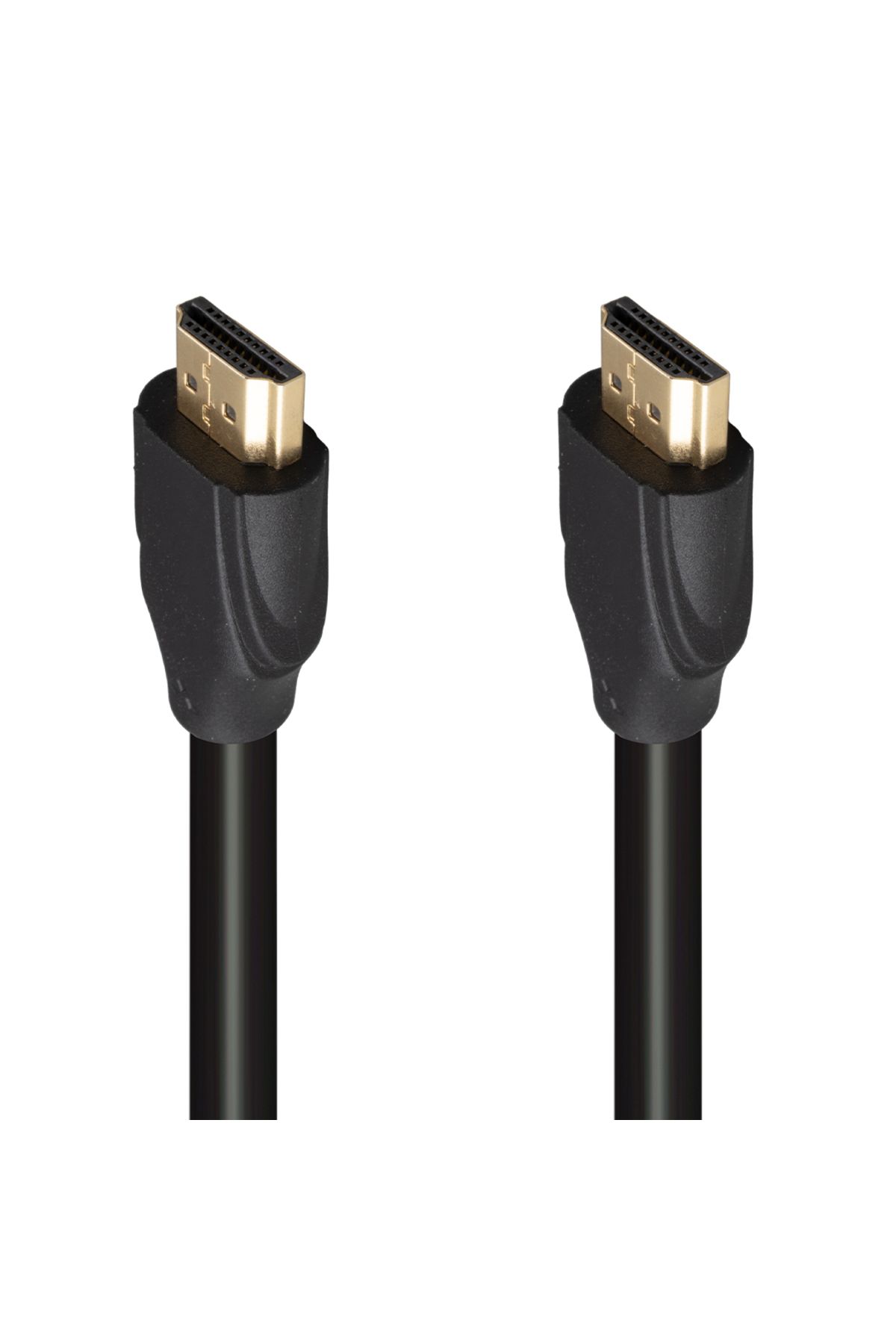 robotrend G-507K Plastik Düz Siyah 25 Metre Gold Poşetli Hdmi Kablo