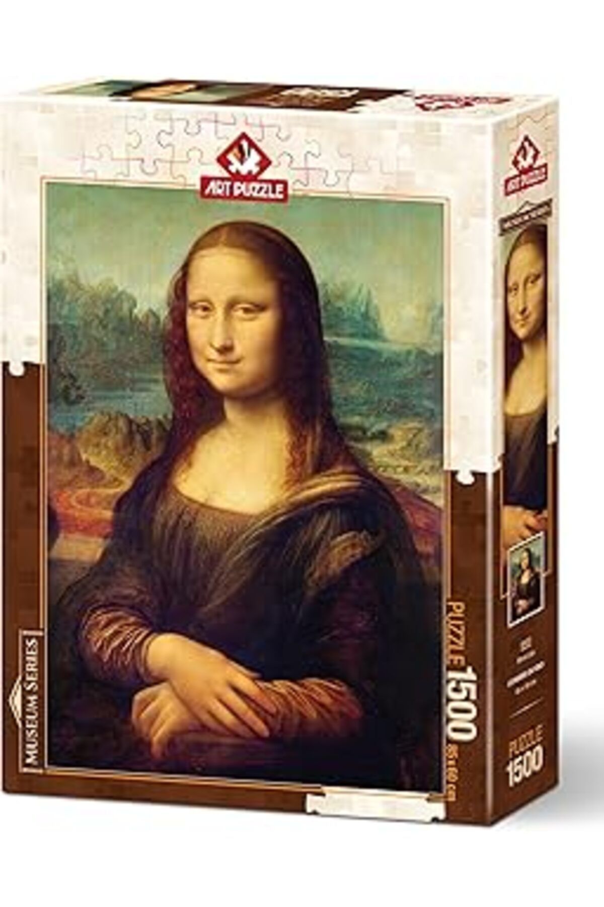 karadağsb Art Puzzle Mona Lisa, Leonardo Da Vinci 1500 Parça Puzzle