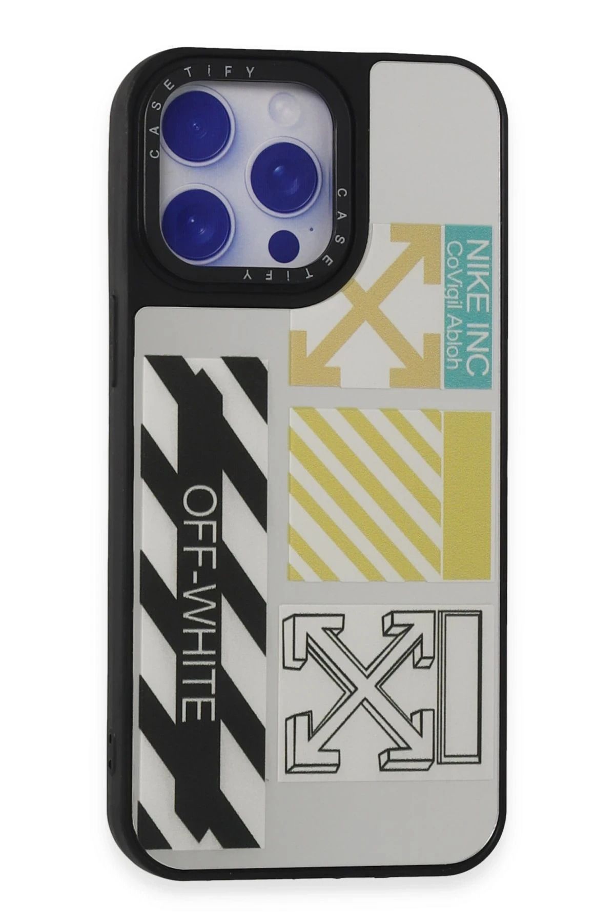 NewFace iPhone 15 Pro Kılıf Mirror Desenli Kapak - Mirror - 6 FERRG