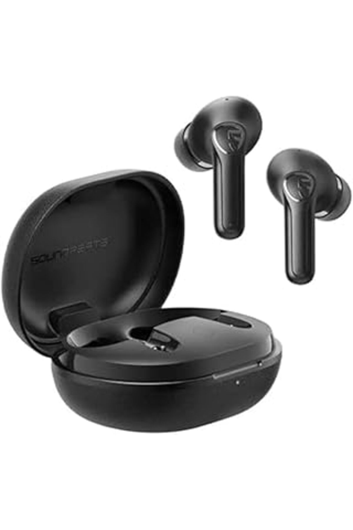 Mu Art Ahşap Soundpeats Life 12Mm Dinamik Sürücülü 5.2 Tws Kulak İçi Siyah Bluetooth Kulaklık