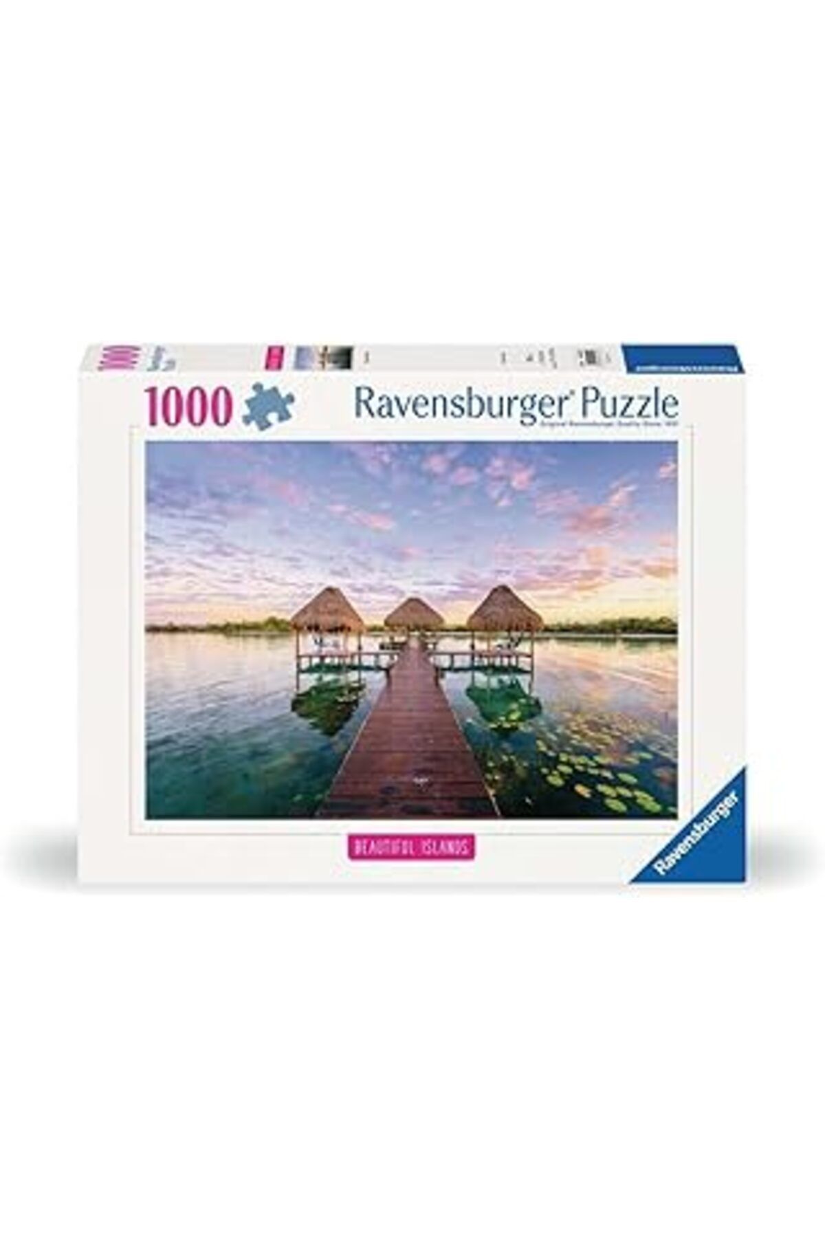 Pazarcan Ravensburger 1000P Puzzle Tropik Ada Manzarası, Yapboz