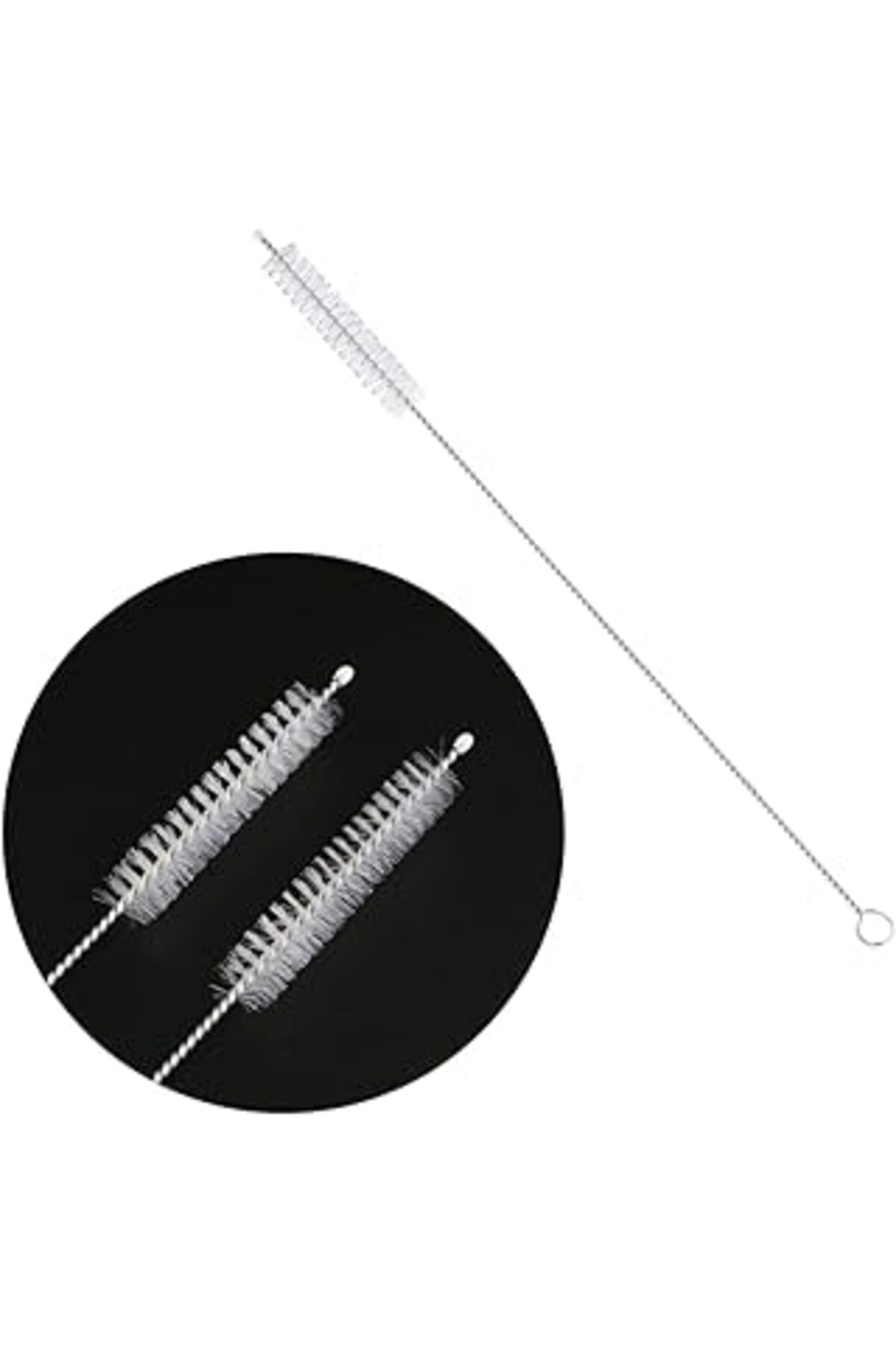 NZM TİCARET Çok Amaçlı Temizleme Fırçası Pipet Akvaryum Borusu Çaydanlık Biberon Temizliği - 2 Adet