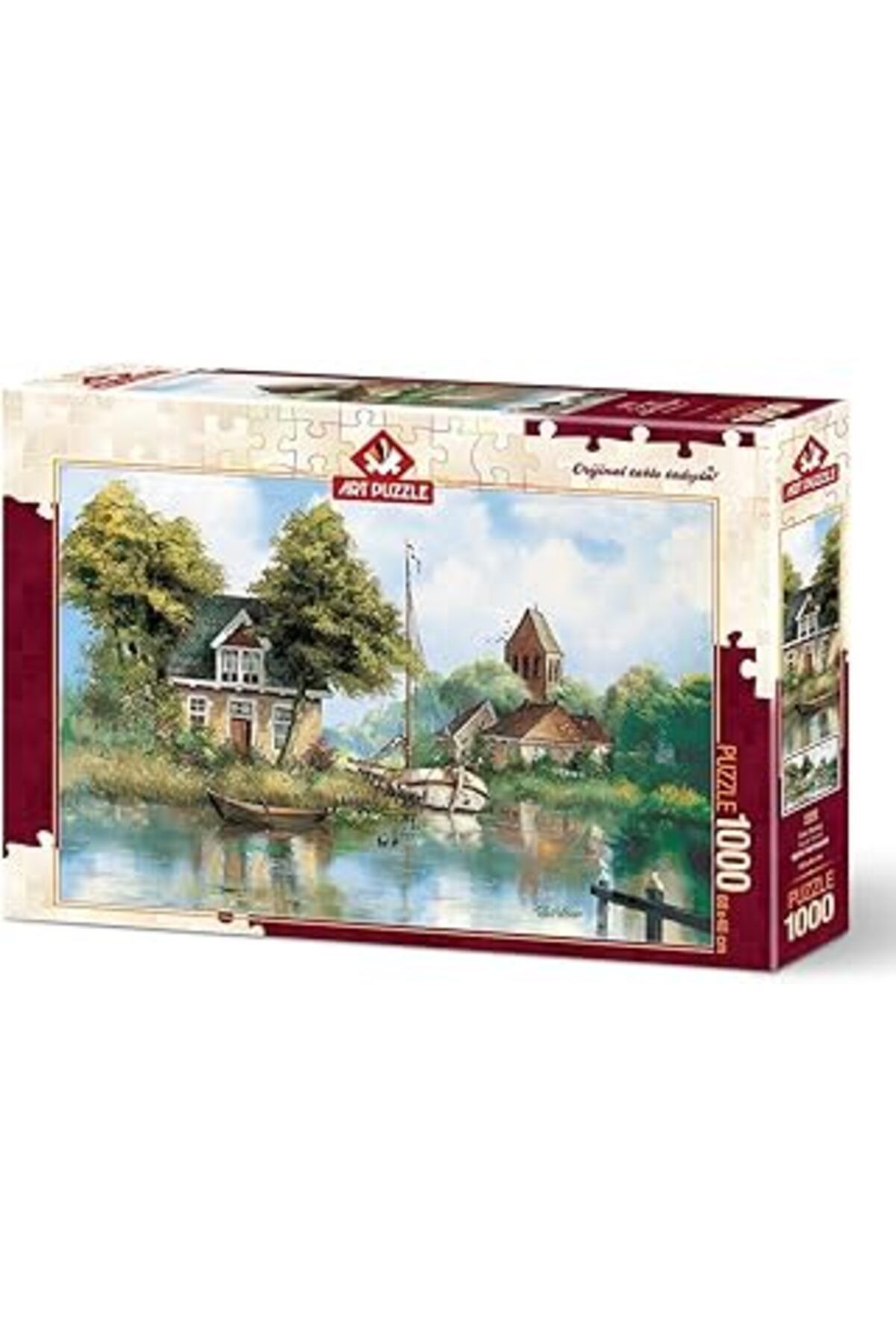 karadağsb Art Puzzle Eve Dönüş 1000 Parça Puzzle