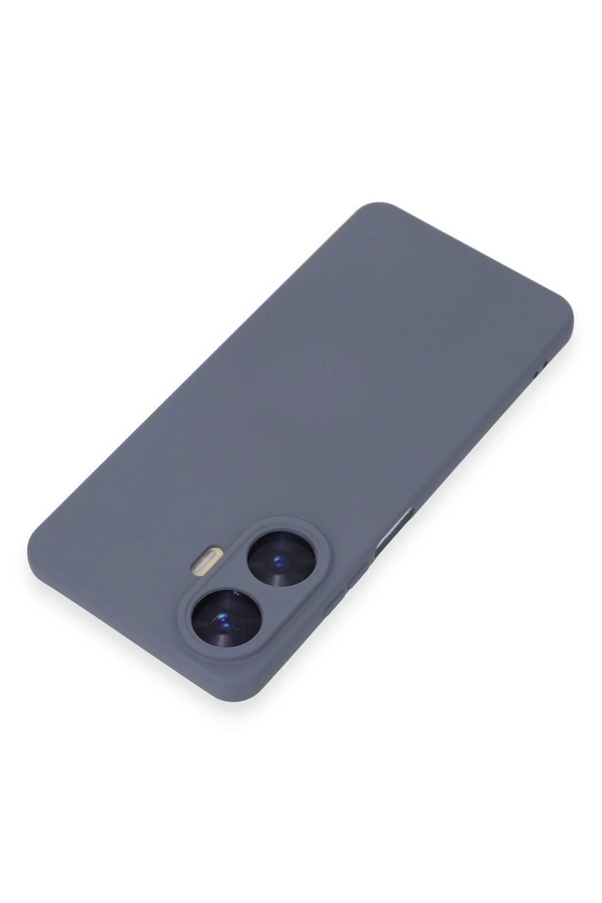 NewFace Realme C55 Kılıf Nano içi Kadife Silikon - Gri JOJUA