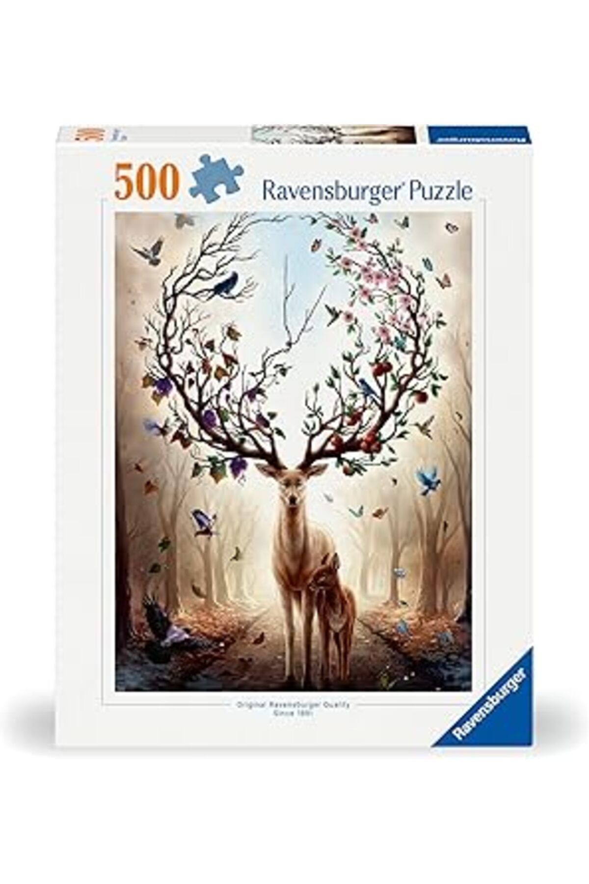 karadağsb Ravensburger 500P Puzzle Gizemli Geyik, Yapboz