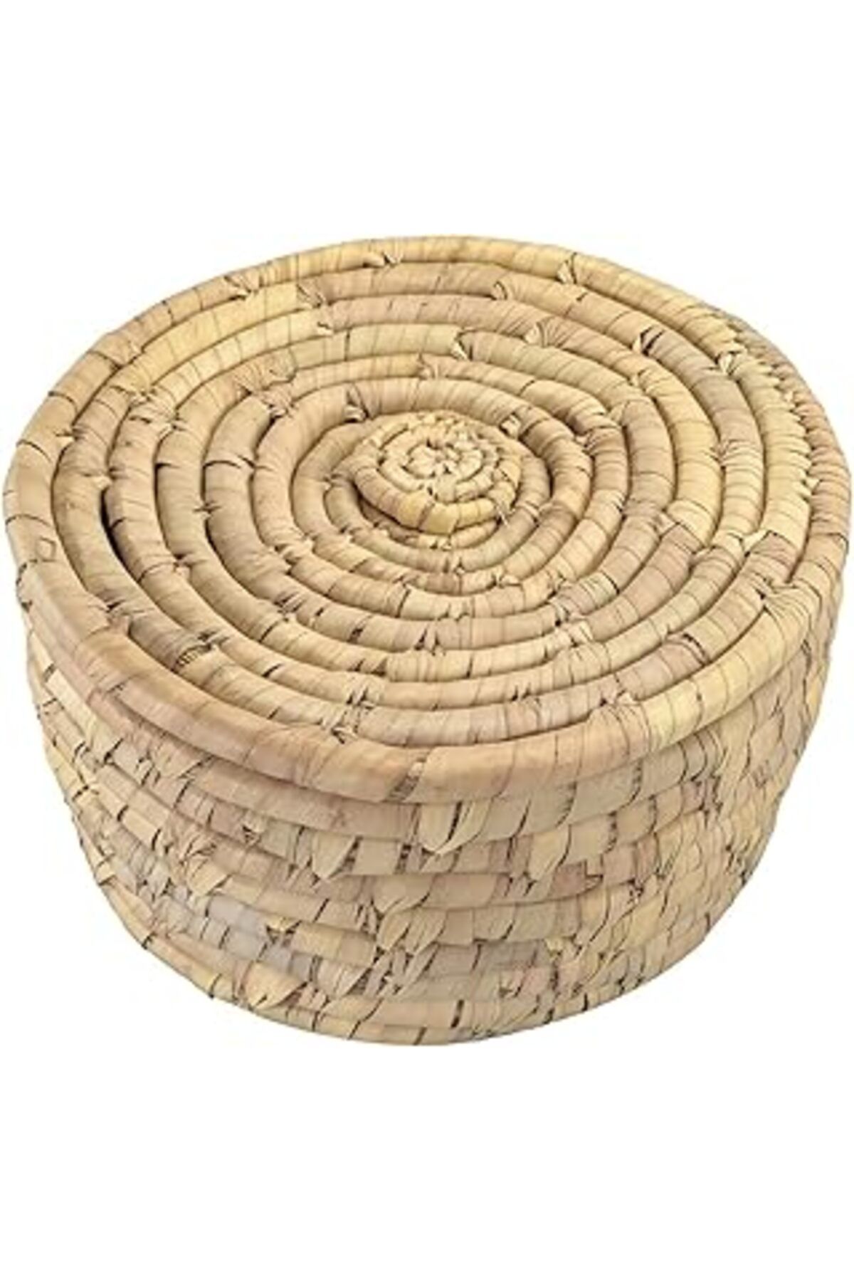 karadağsb Porland Patsy Yuvarlak Kapaklı Sepet 24X14Cm