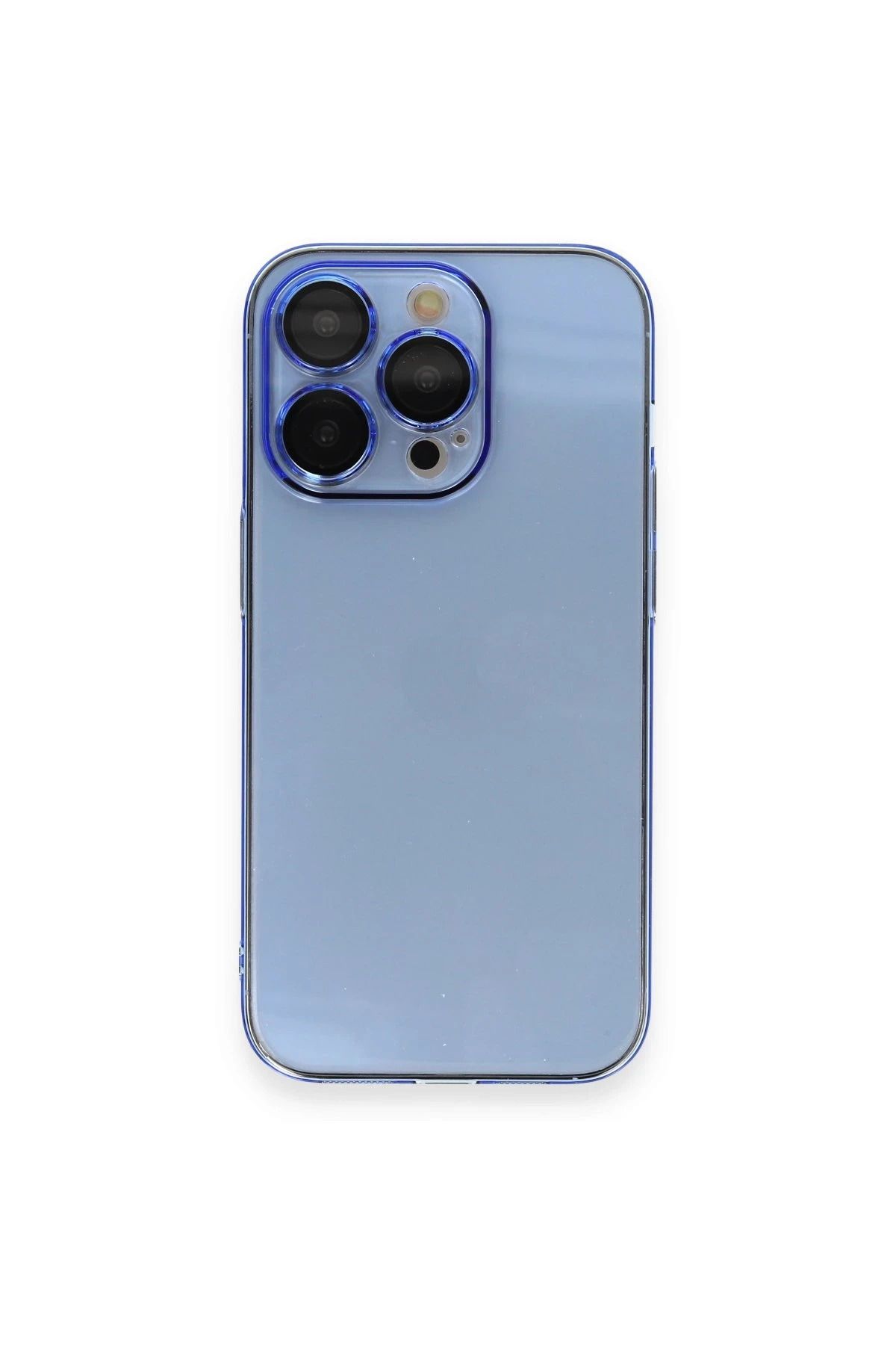 NewFace iPhone 13 Pro Max Kılıf Armada Lensli Kapak - Sierra Blue JOJUA