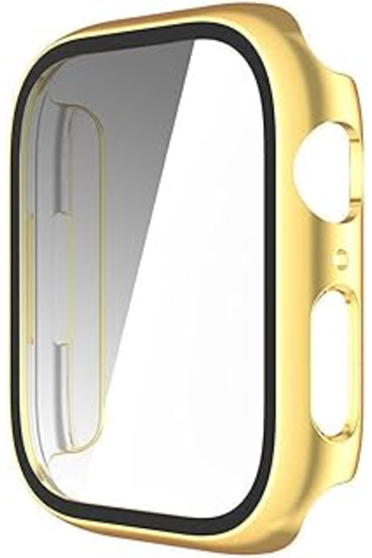 karadağsb Microsonic Apple Watch Series 9 45Mm Için Kılıf Matte Premium Slim Watchband Gold [Watch Series 9 4