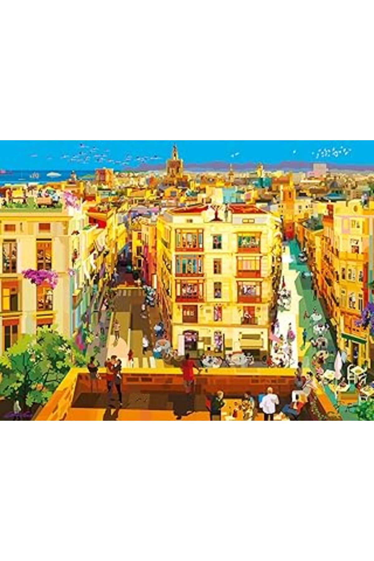 karadağsb Ravensburger 171927 1500 Parçalı Puzzle Valensiya'Da Yemek