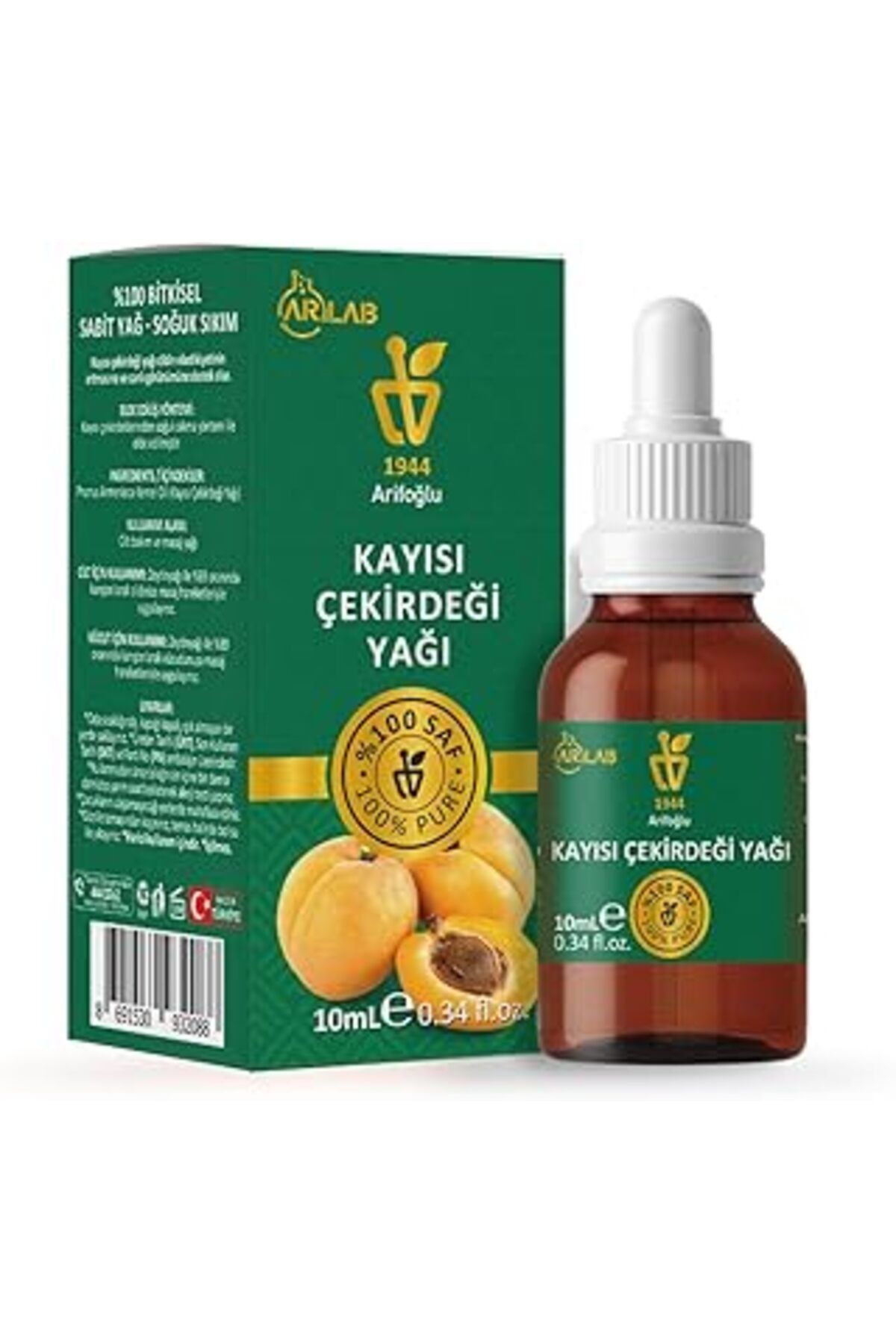 Pazarcan Çekirdeği Yağı 10Ml%100 Yağ Kernal 10Ml Armeniaca