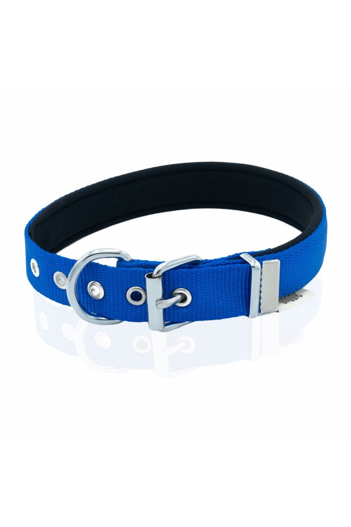 SAVEX Doggie Konfor Dokuma Boyun Tasması Royal Blue 2.5*42-50 cm (DSBT-2510 L)