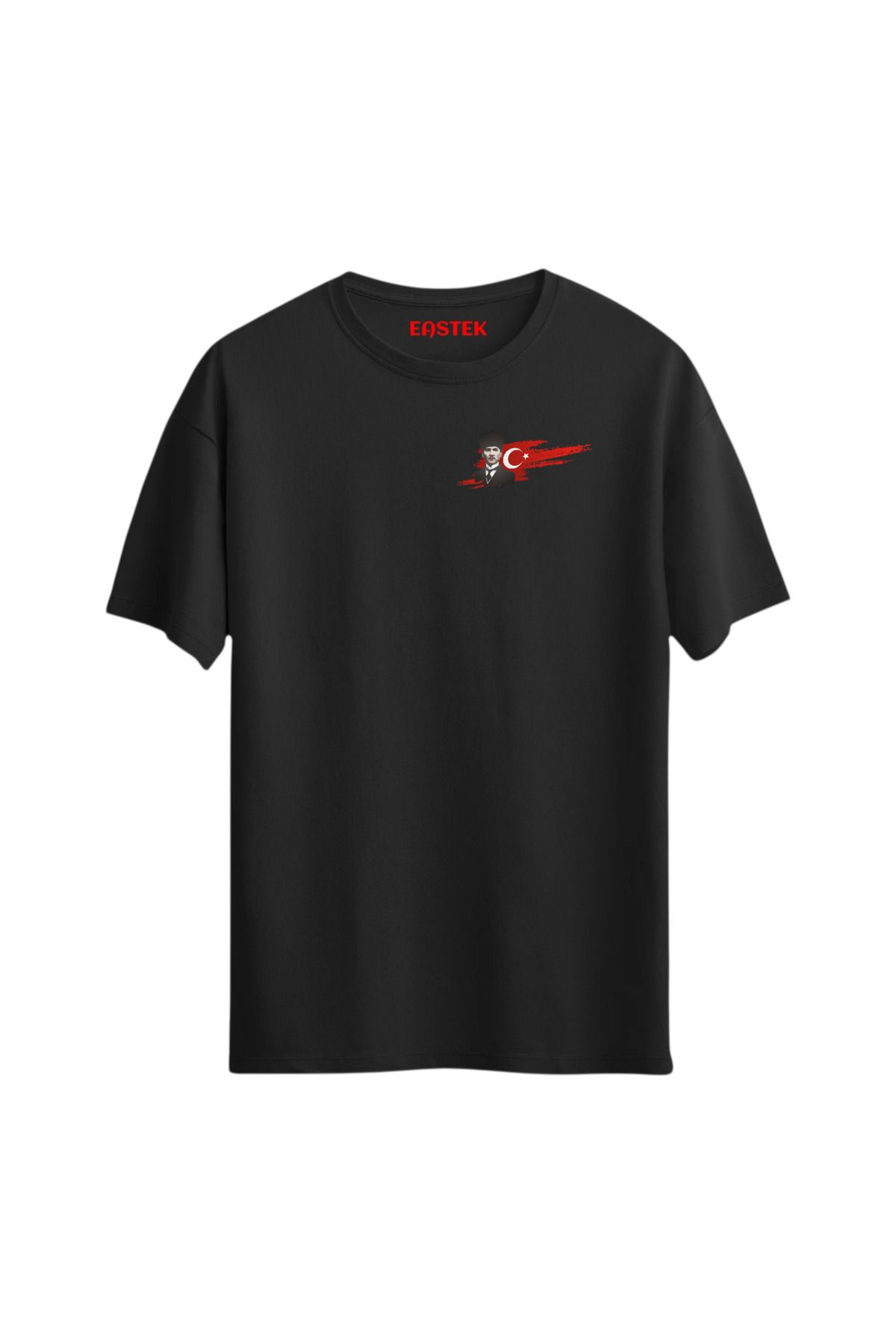 Eastek Atatürk Minimal Baskılı Tasarım T-Shirt