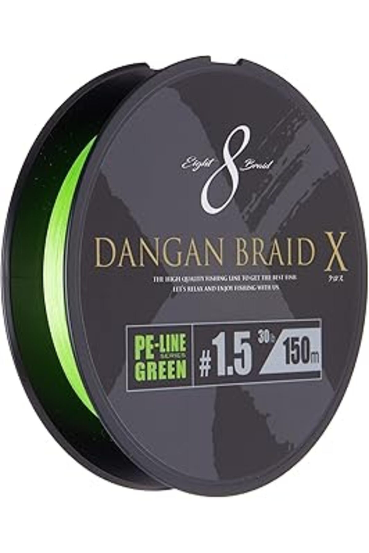 jupiter global bazaar Major Craft Dangan X Braid İp Dbx8 Pe 1.5/0.19Mm/30Lb/13.6Kg/150 Metre Yeşil