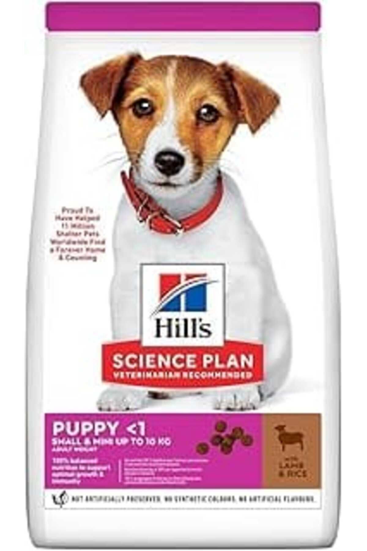 Mu Art Hill'S Science Plan Küçük Irk Kuzulu & Pirinçli Yavru Köpek Maması 1+0,5 Kg