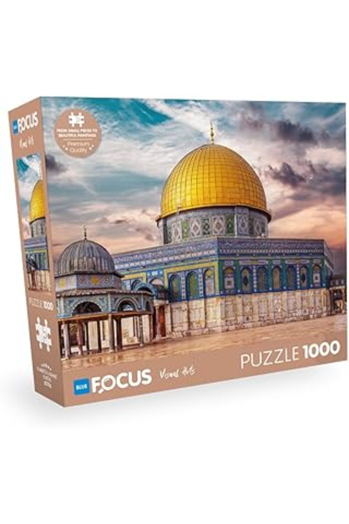 karadağsb Blue Focus 1000 Parça - Kubbetü’S-Sahre Kudüs