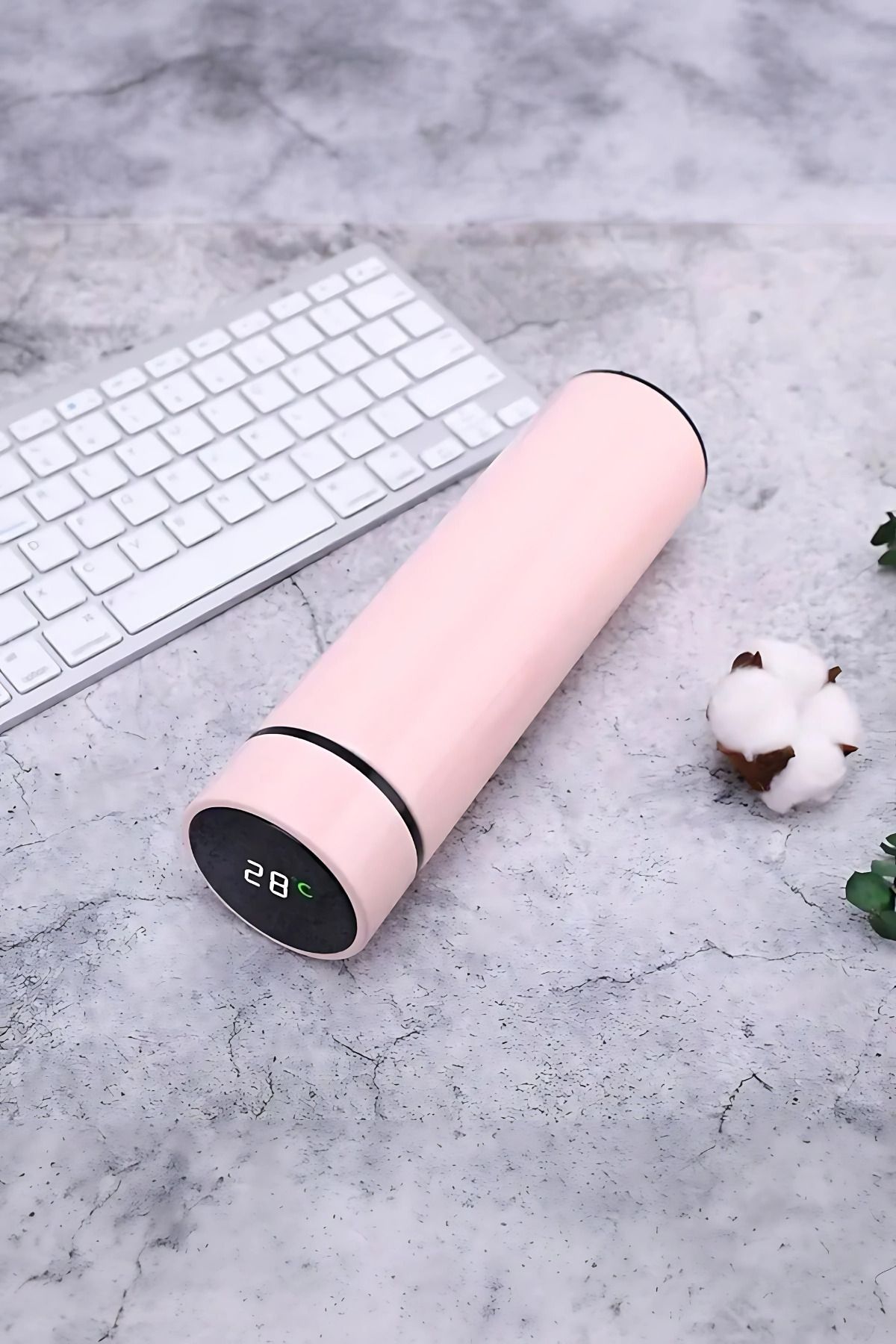 satior Yeni Nesil Led Dijital Sıcaklık Göstergeli Kaliteli Paslanmaz Çelik Extra Yalıtımlı 500ml Termos