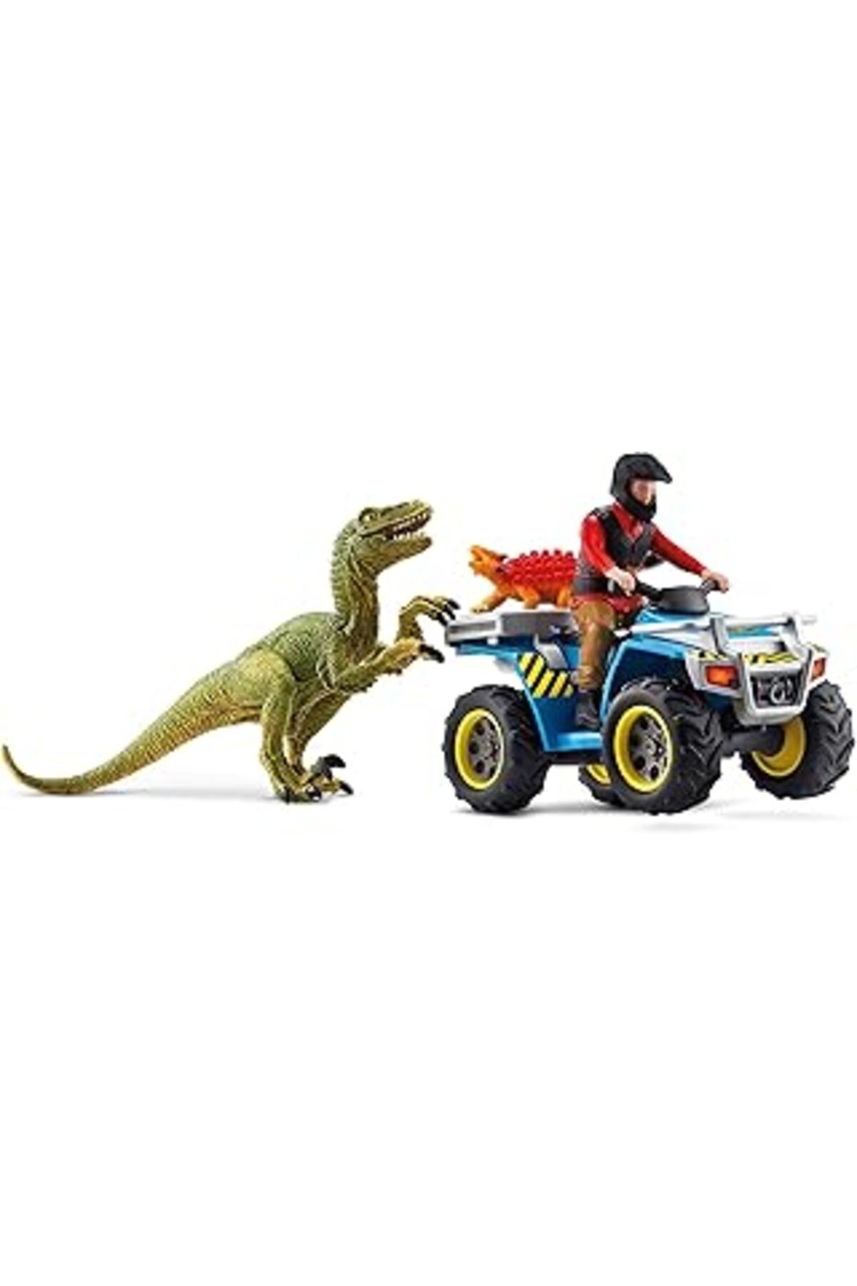 robotrend Schleich 41466 Velociraptorden Kaçış Oyuncak Figürü, Çok Renkli