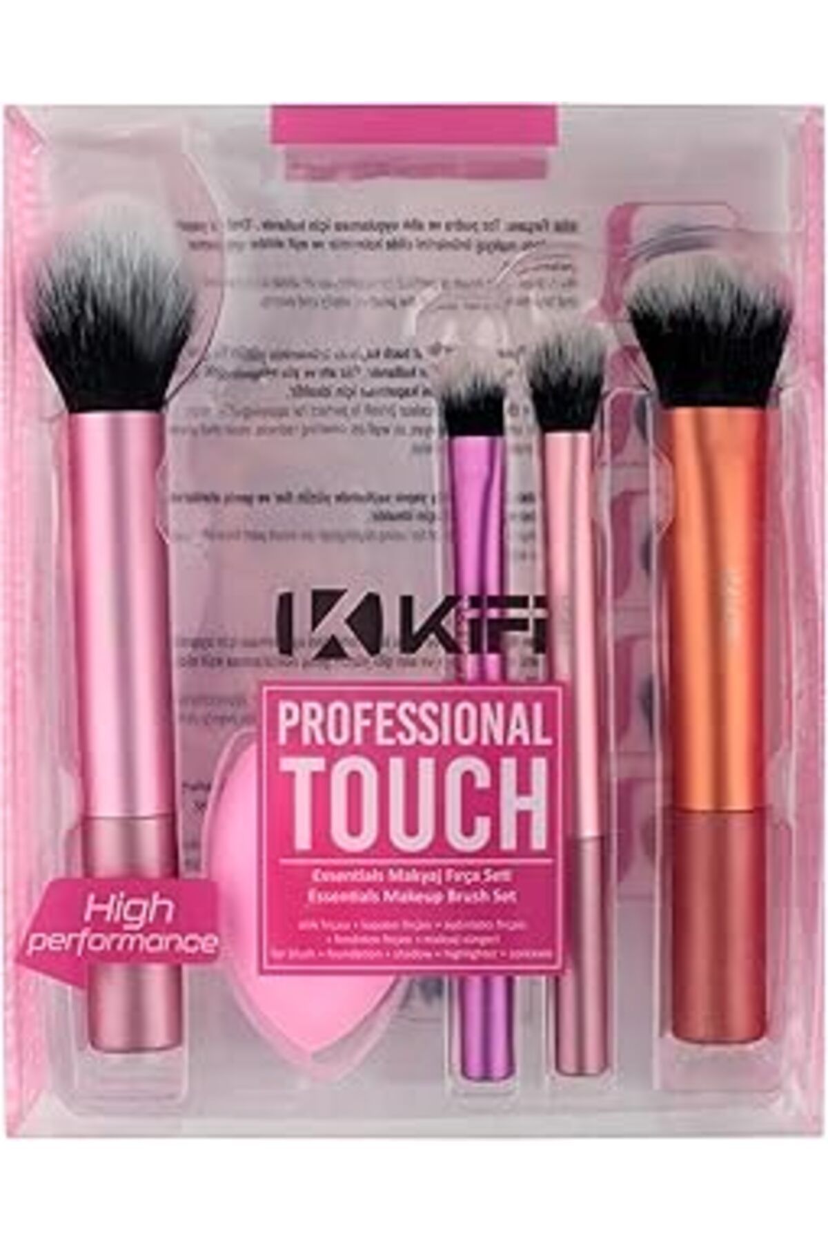 karadağsb Kifi Professionel Touch Essantials Makyaj Fırça Seti
