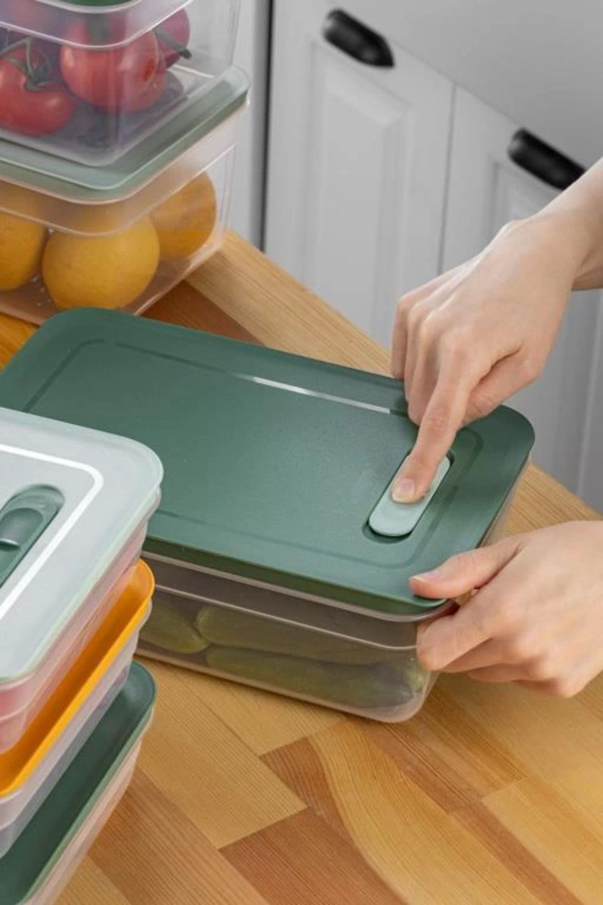 karadağsb Tupper Model - Vakumlu - Mikrodalga Buzluk Saklama Kabı 2,5Lt