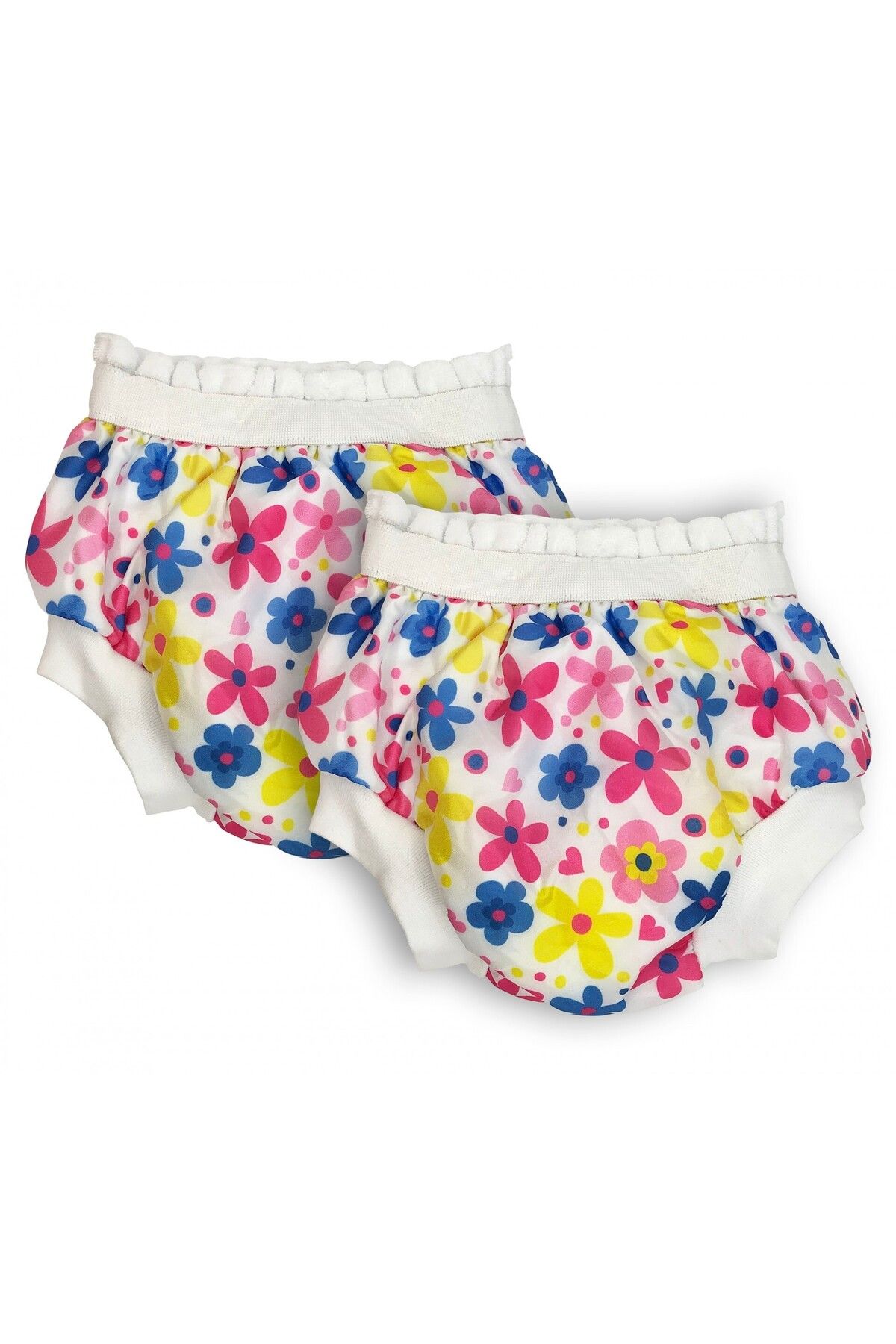 Sema Baby ASFSTORE Sema Baby 2'li Desenli Lüks Alıştırma Külodu No.1 10-15 kg - Flowers