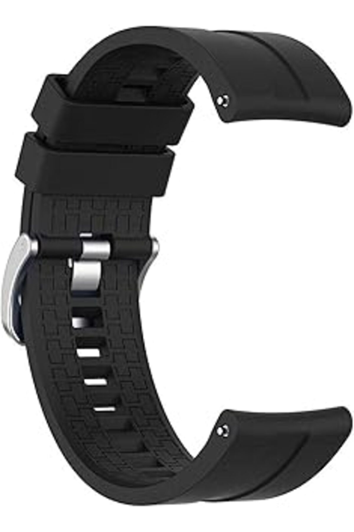 karadağsb Microsonic Huawei Watch 4 Pro Kordon, Silicone Rapidbands (Huawei Watch 4 Pro Ile Uyumlu Kordon, Ak