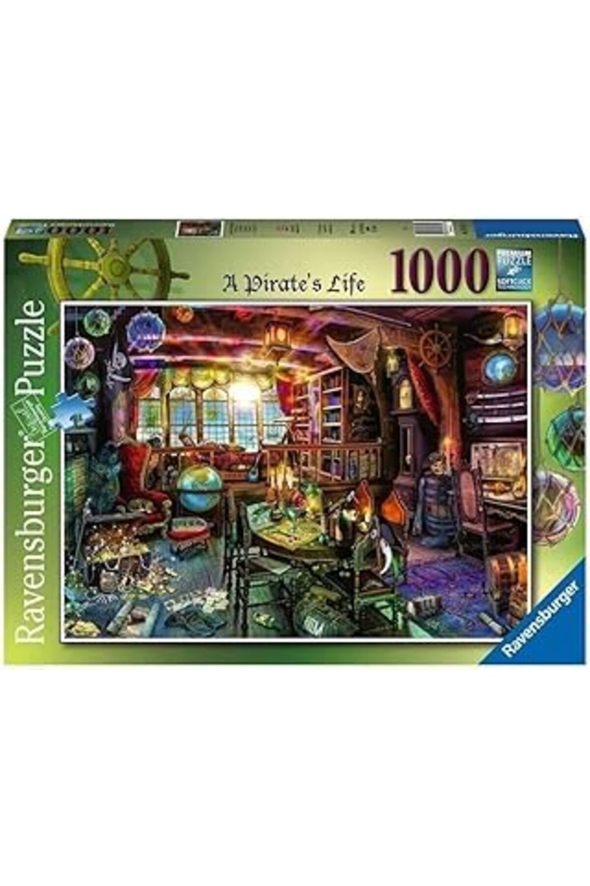 karadağsb Ravensburger 1000P Puzzle Korsanın Odası, Yapboz