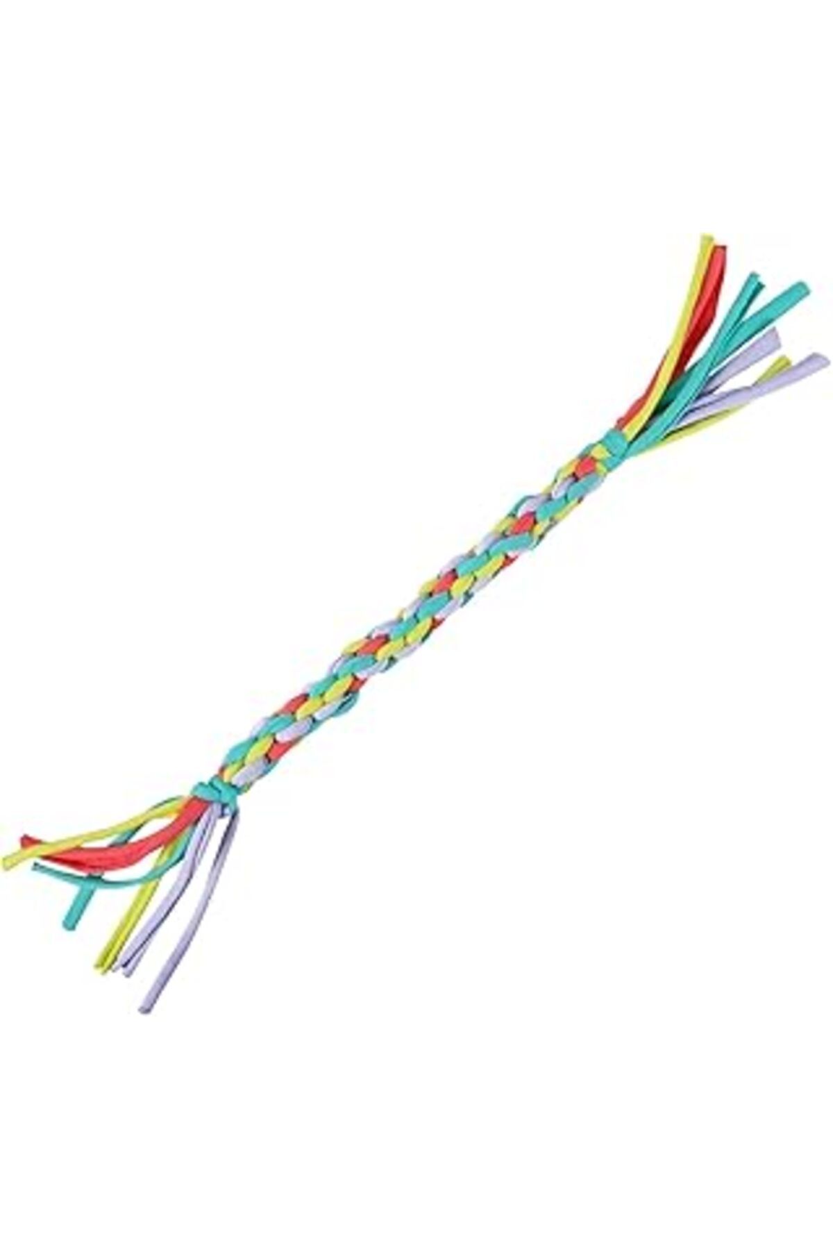 karadağsb X-Perk Kedi Köpek Diş Kaşıma Oyuncağı Püsküllü Boy 34 Cm Kalınlık 2 Cm