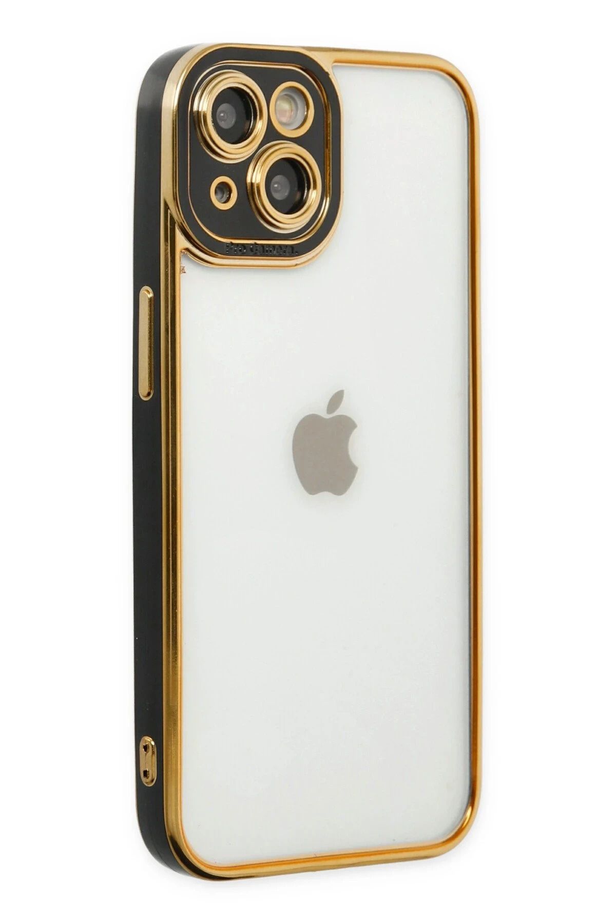 NewFace iPhone 14 Plus Kılıf Liva Lens Silikon - Siyah FERRG