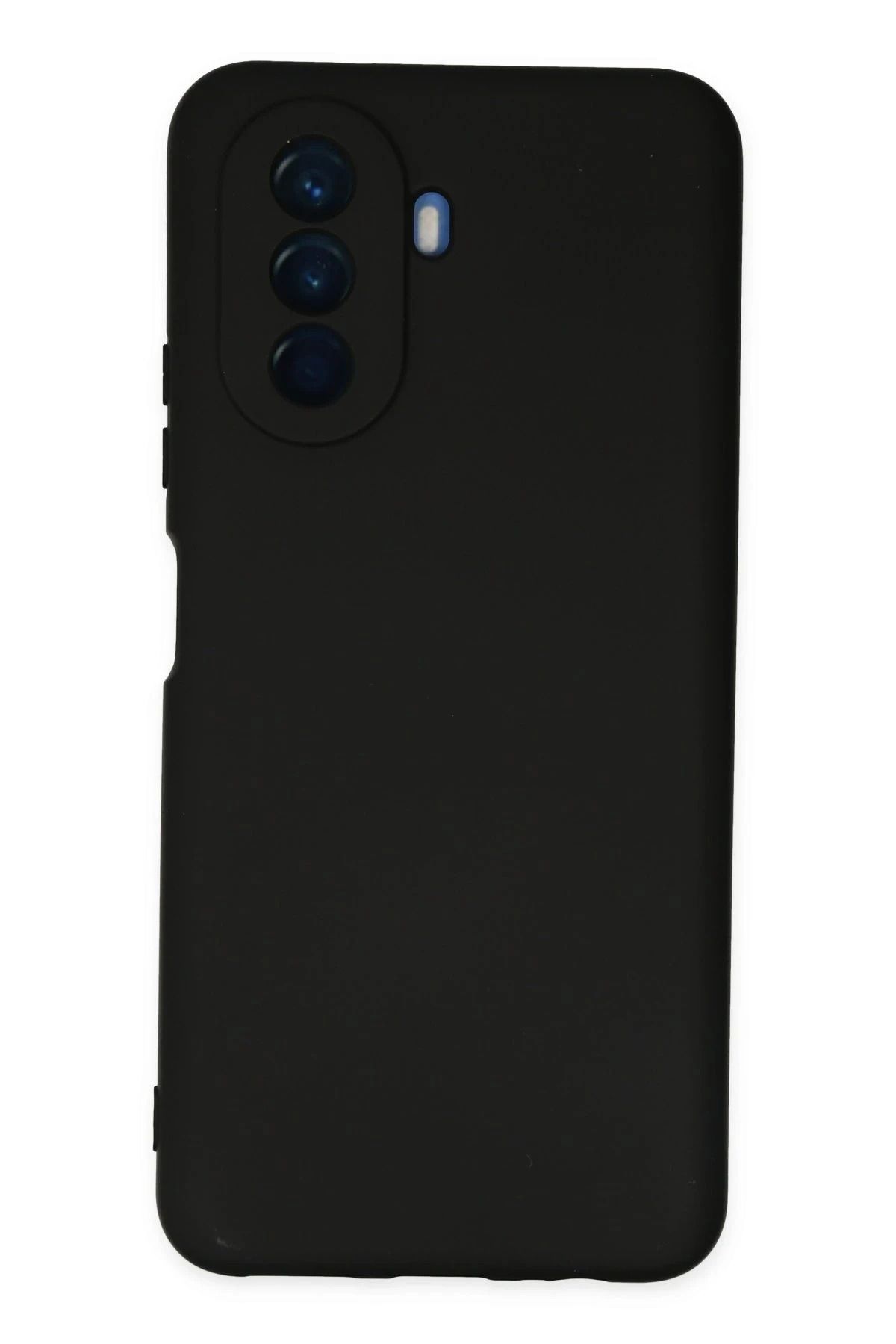 NewFace Uyumlu Huawei Nova Y70 Kılıf Nano içi Kadife Silikon - Siyah INSLM